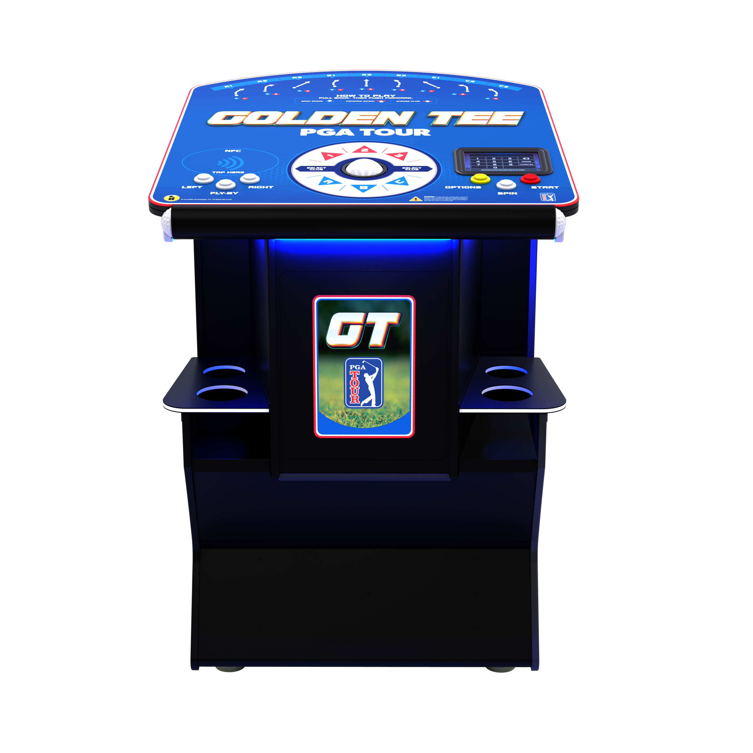 Incredible Technologies Golden Tee PGA TOUR Home Edition-Arcade Games-Incredible Technologies-Standard-Game Room Shop