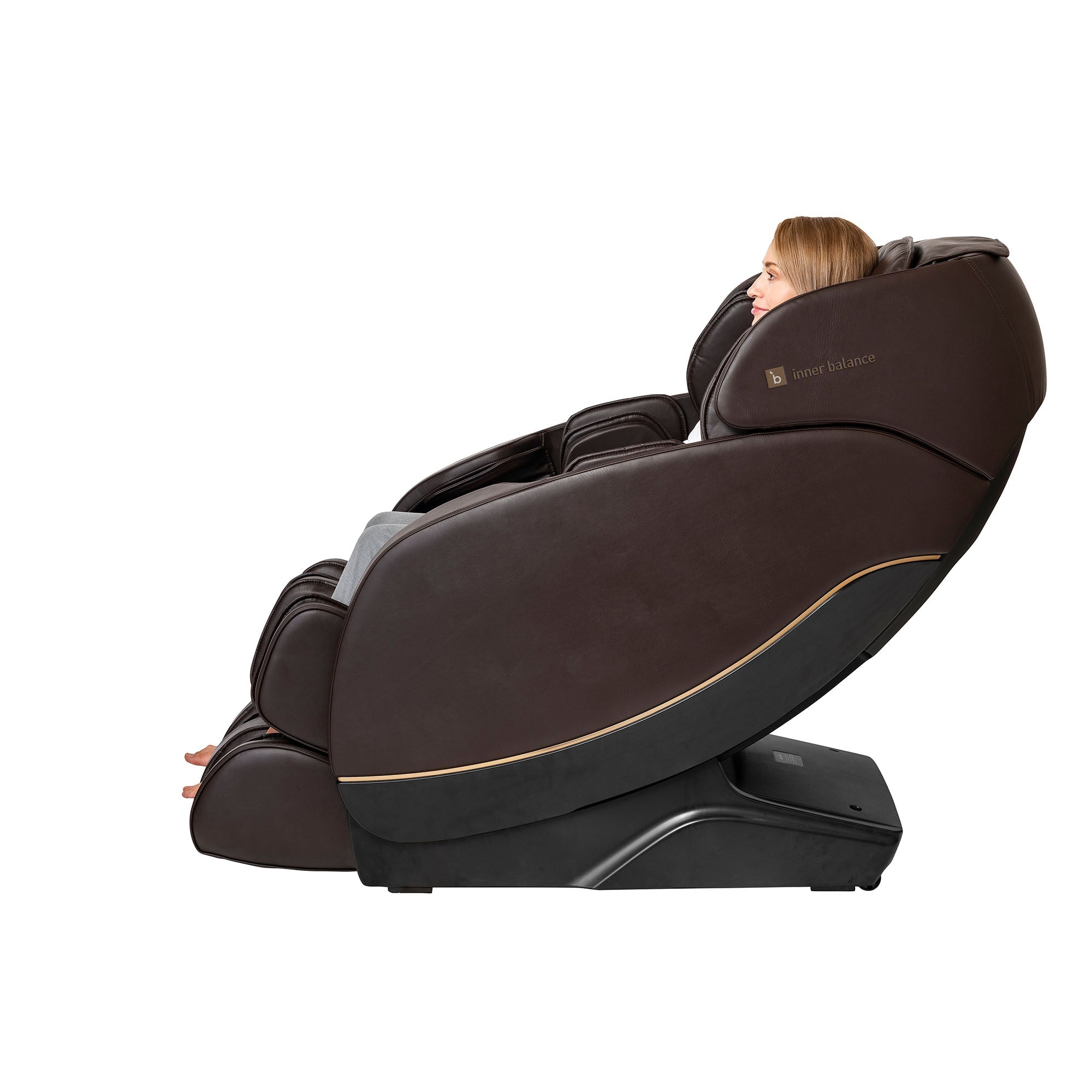 Inner Balance Jin 2.0 SL Track Massage Chair-Massage Chairs-Synca-Johnson Wellness-Espresso-Game Room Shop