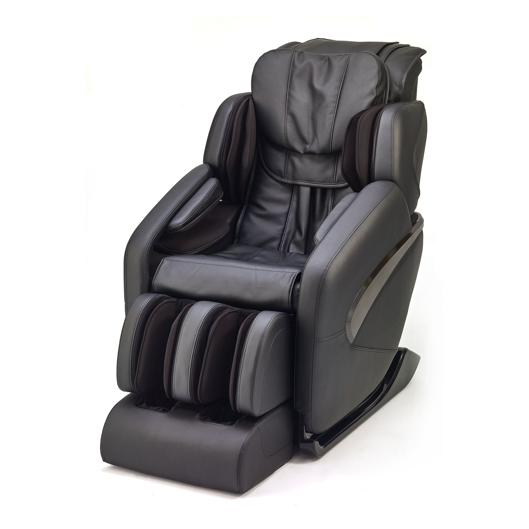 Inner Balance Jin L Track Massage Chair-Massage Chairs-Synca-Johnson Wellness-Black-Game Room Shop