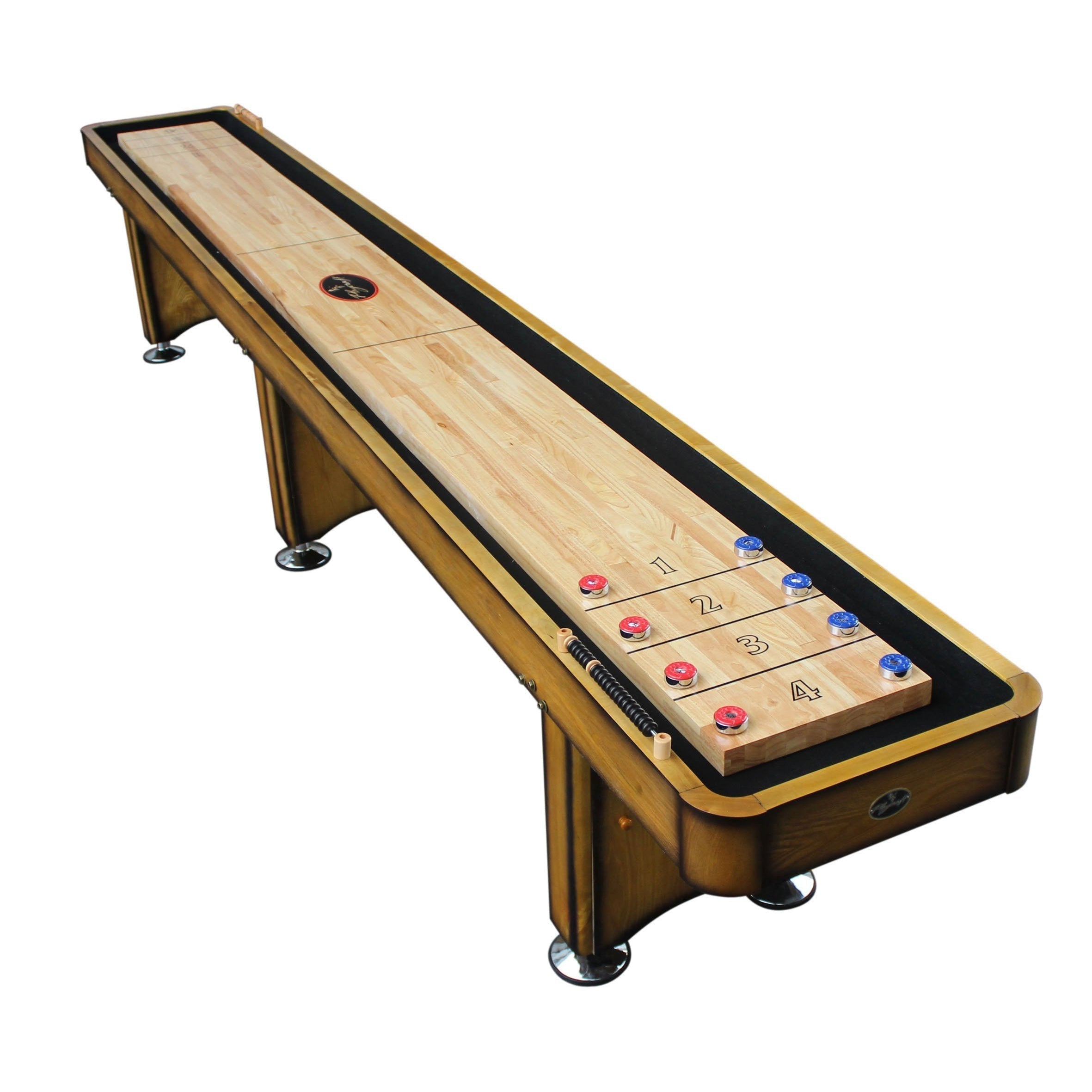 Playcraft Georgetown Shuffleboard Table-Shuffleboard Tables-Playcraft-12' Length-Cherry-Game Room Shop