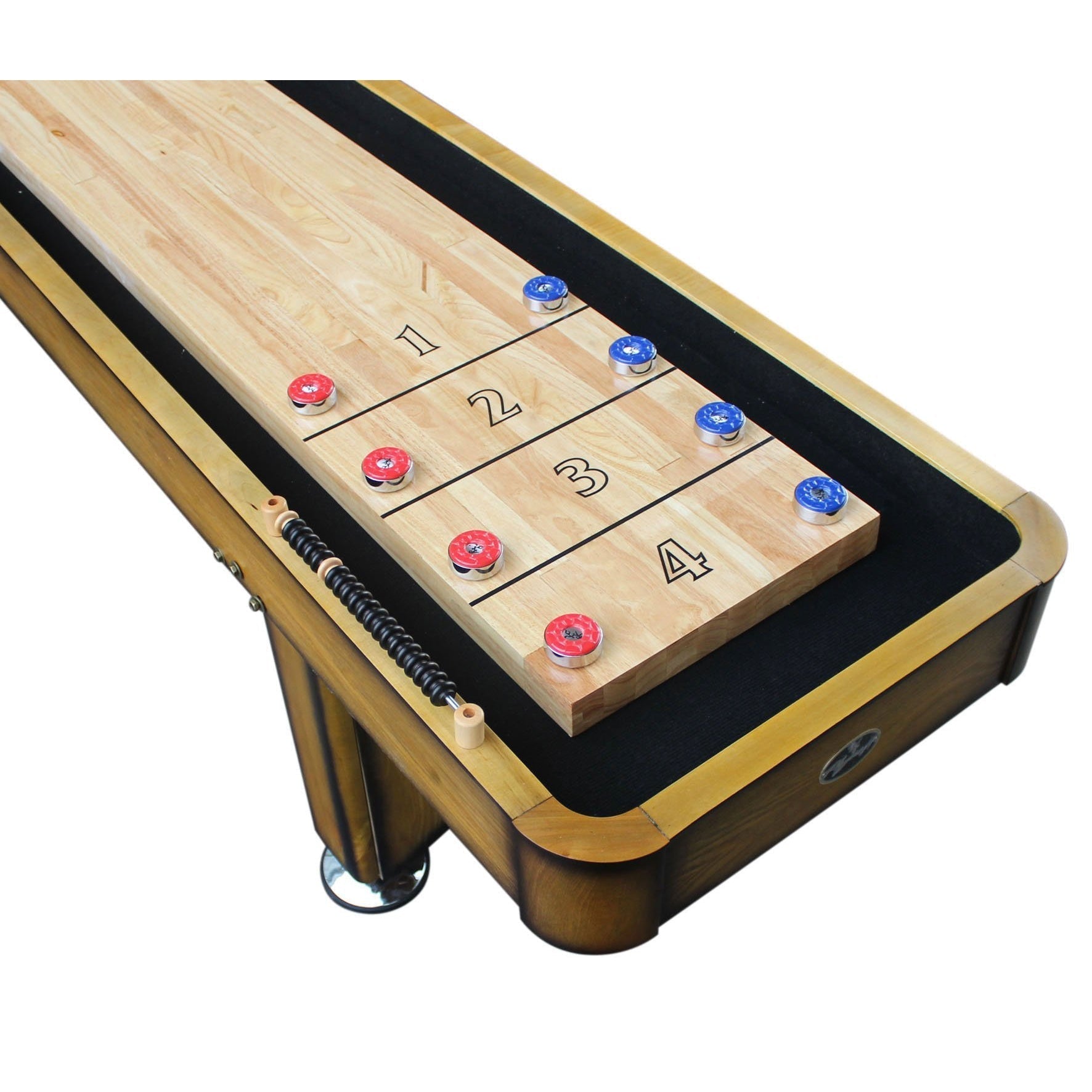 Playcraft Georgetown Shuffleboard Table-Shuffleboard Tables-Playcraft-12' Length-Cherry-Game Room Shop