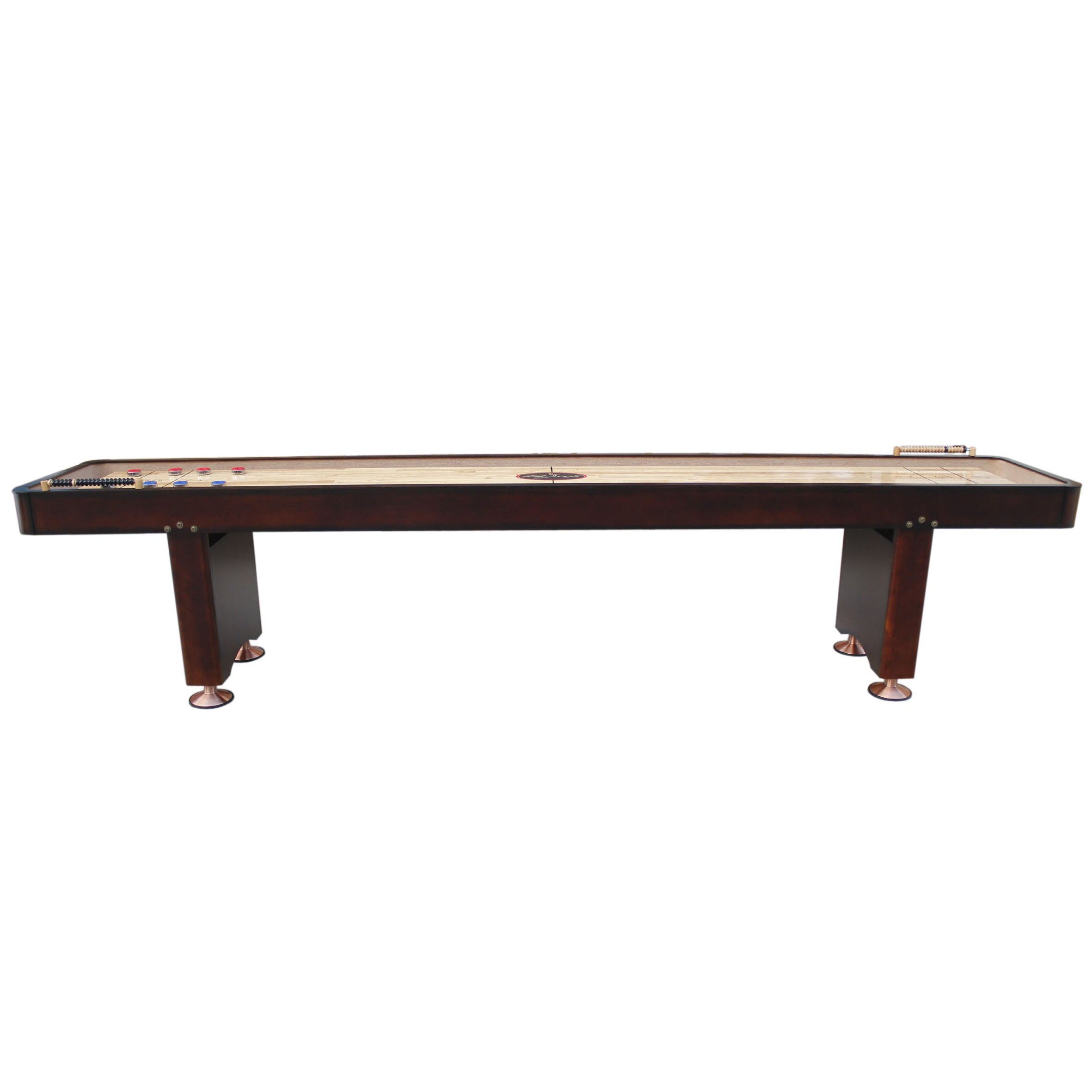 Playcraft Georgetown Shuffleboard Table-Shuffleboard Tables-Playcraft-12' Length-Cherry-Game Room Shop