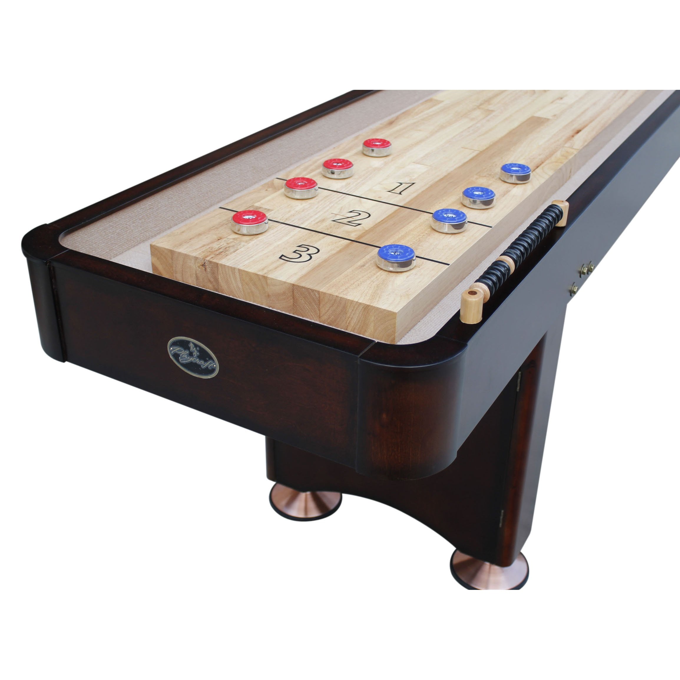 Playcraft Georgetown Shuffleboard Table-Shuffleboard Tables-Playcraft-12' Length-Cherry-Game Room Shop