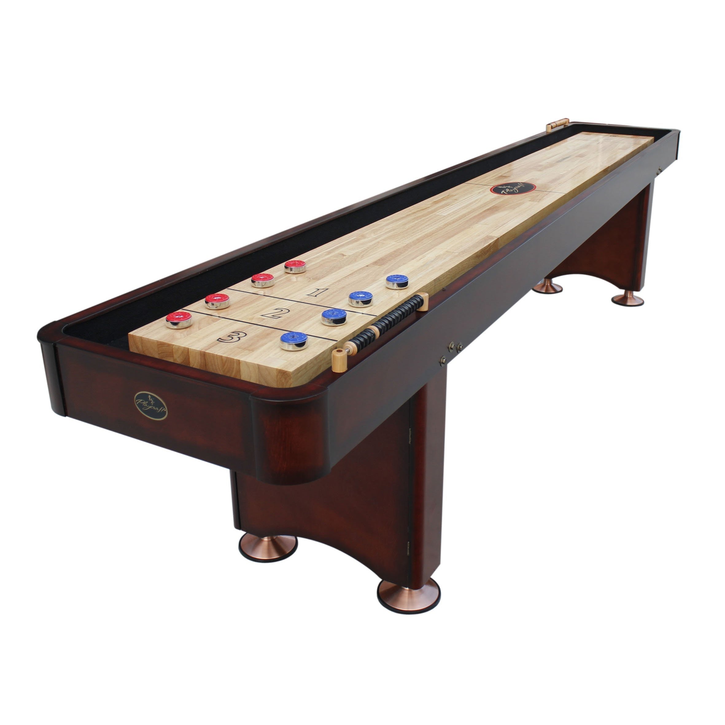 Playcraft Georgetown Shuffleboard Table-Shuffleboard Tables-Playcraft-12' Length-Cherry-Game Room Shop