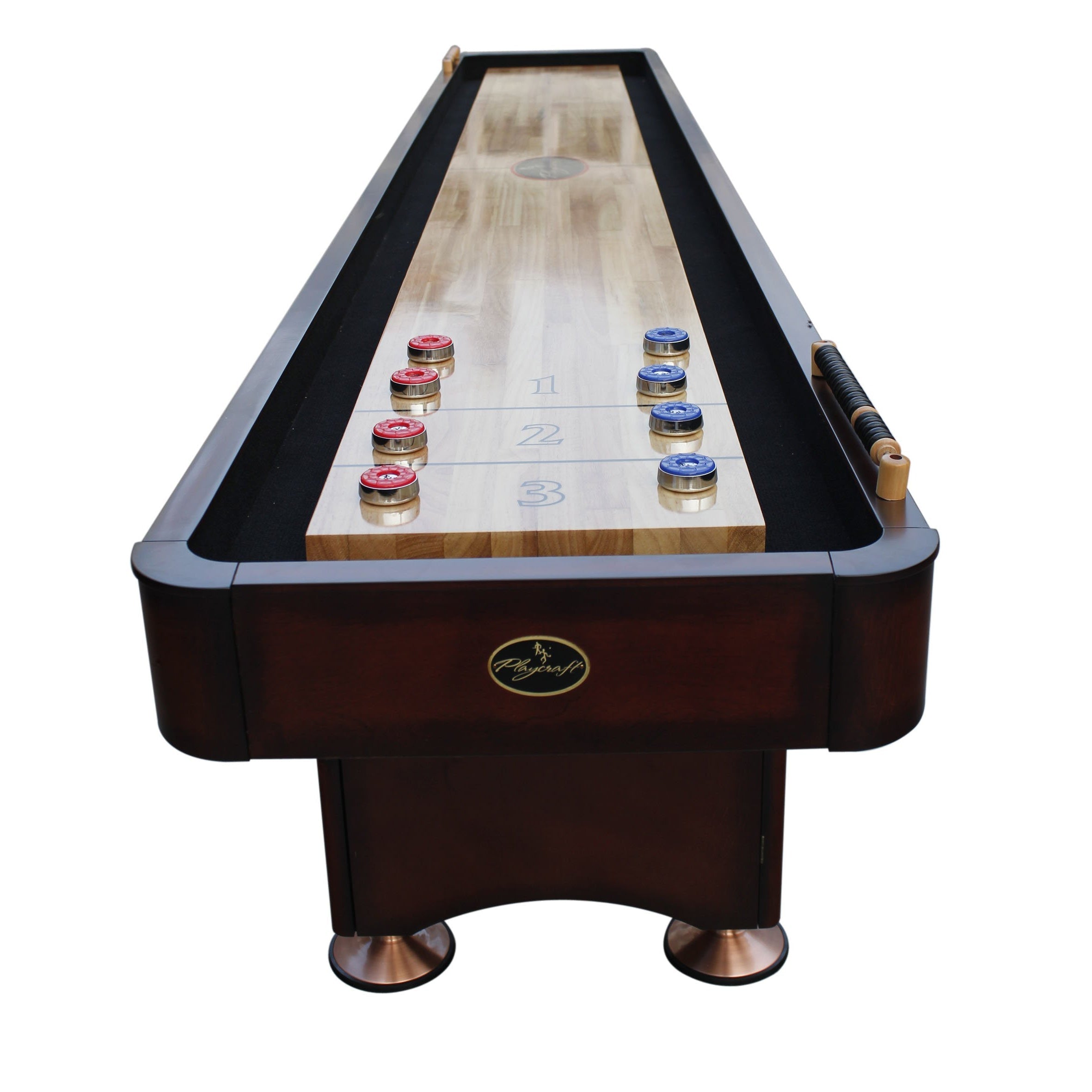 Playcraft Georgetown Shuffleboard Table-Shuffleboard Tables-Playcraft-12' Length-Cherry-Game Room Shop