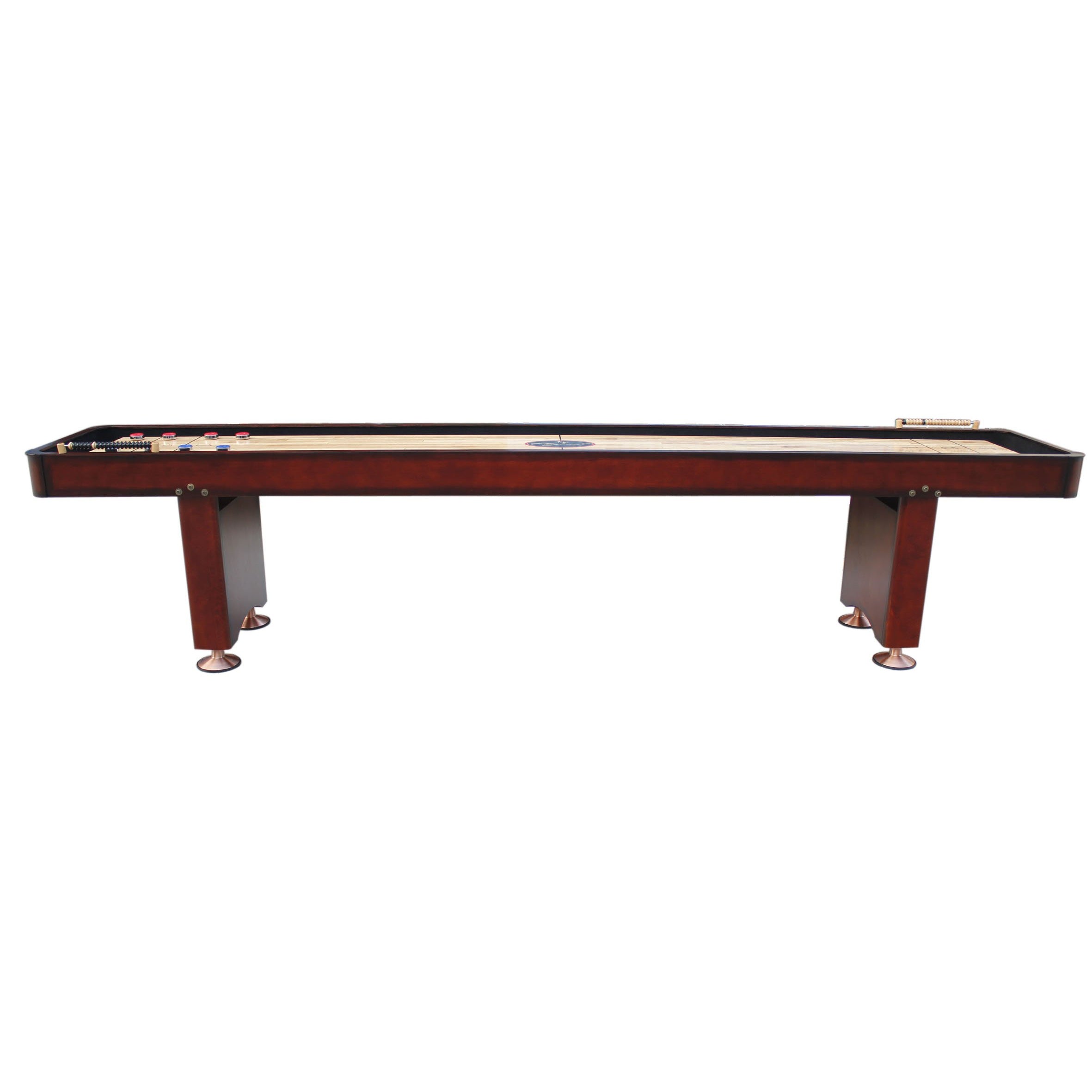 Playcraft Georgetown Shuffleboard Table-Shuffleboard Tables-Playcraft-12' Length-Cherry-Game Room Shop