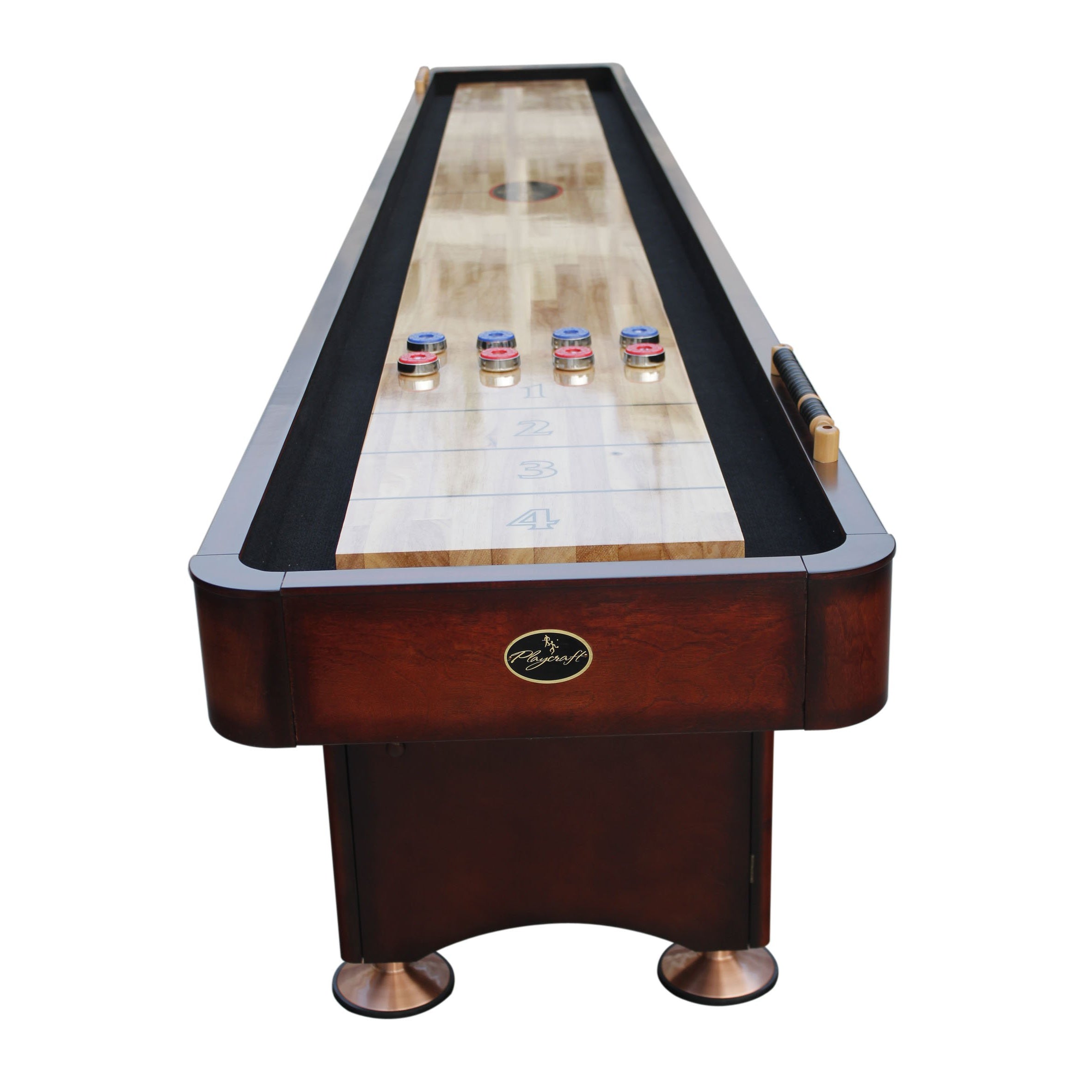 Playcraft Georgetown Shuffleboard Table-Shuffleboard Tables-Playcraft-12' Length-Cherry-Game Room Shop