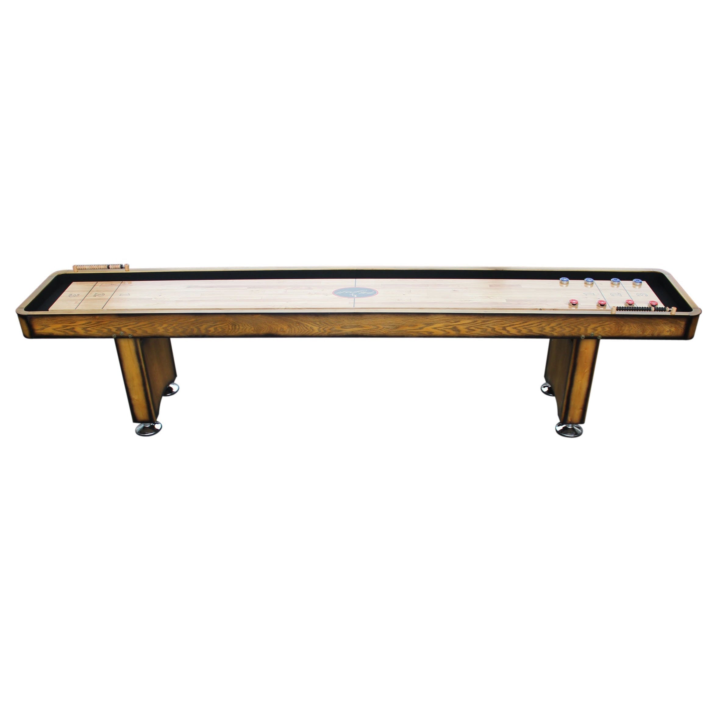 Playcraft Georgetown Shuffleboard Table-Shuffleboard Tables-Playcraft-12' Length-Cherry-Game Room Shop