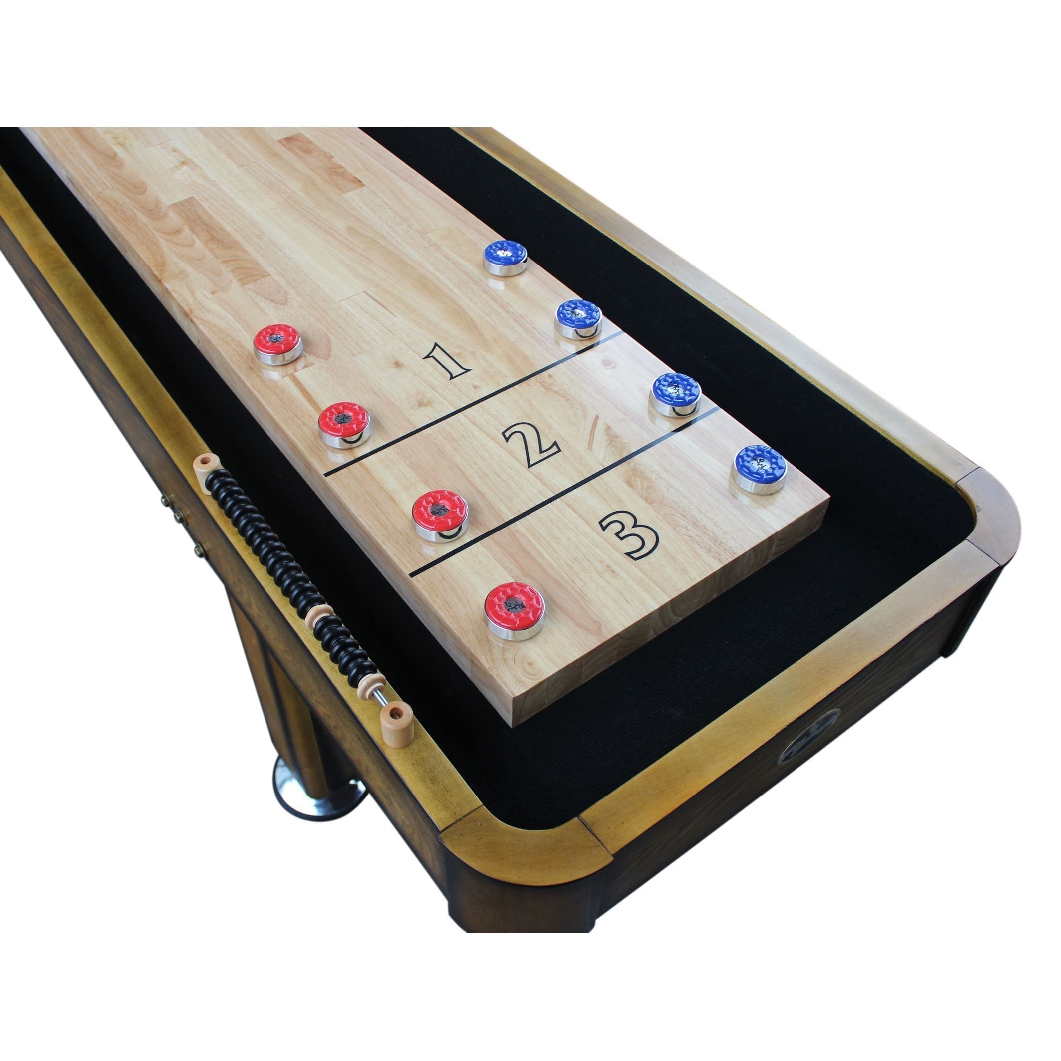 Playcraft Georgetown Shuffleboard Table-Shuffleboard Tables-Playcraft-12' Length-Cherry-Game Room Shop