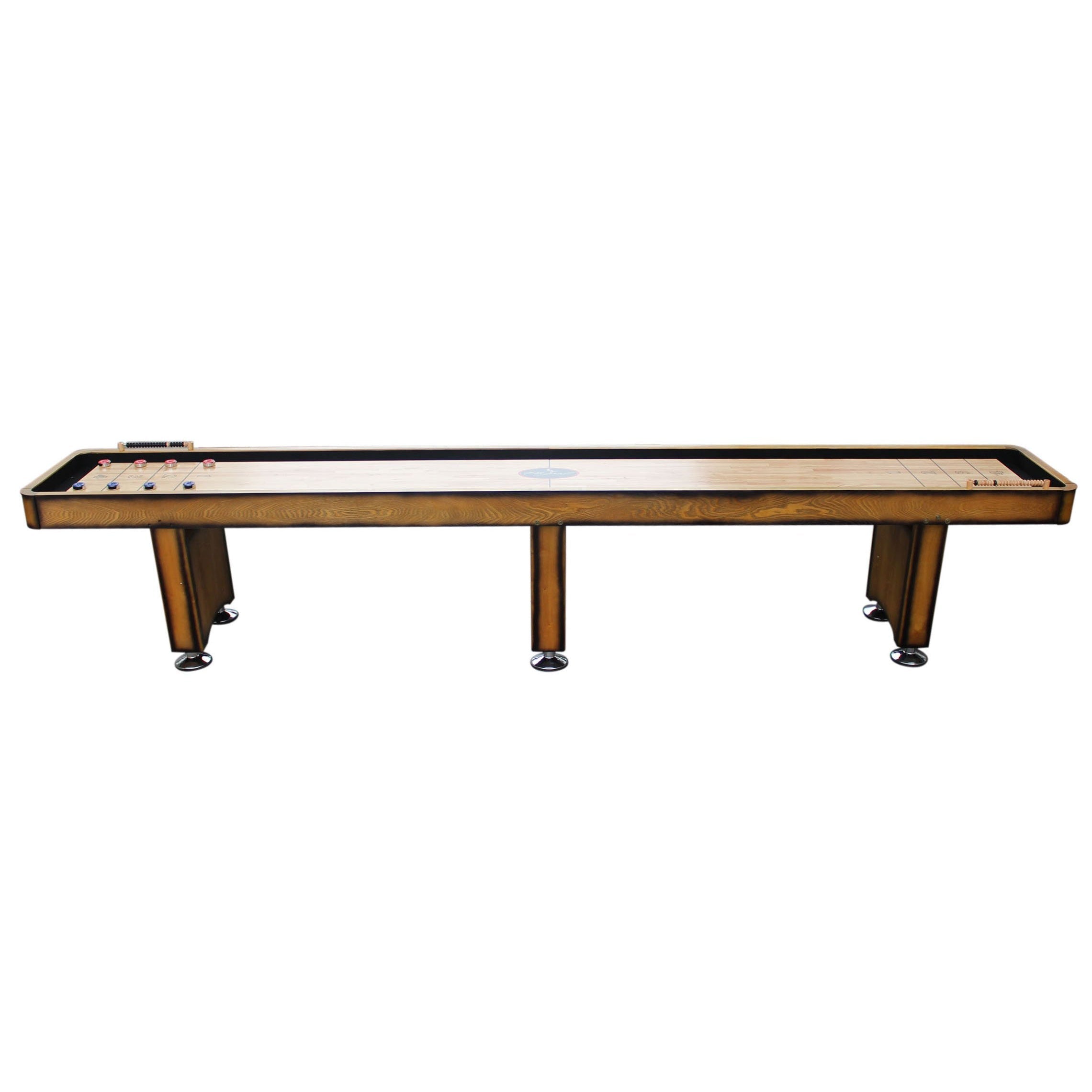 Playcraft Georgetown Shuffleboard Table-Shuffleboard Tables-Playcraft-12' Length-Cherry-Game Room Shop