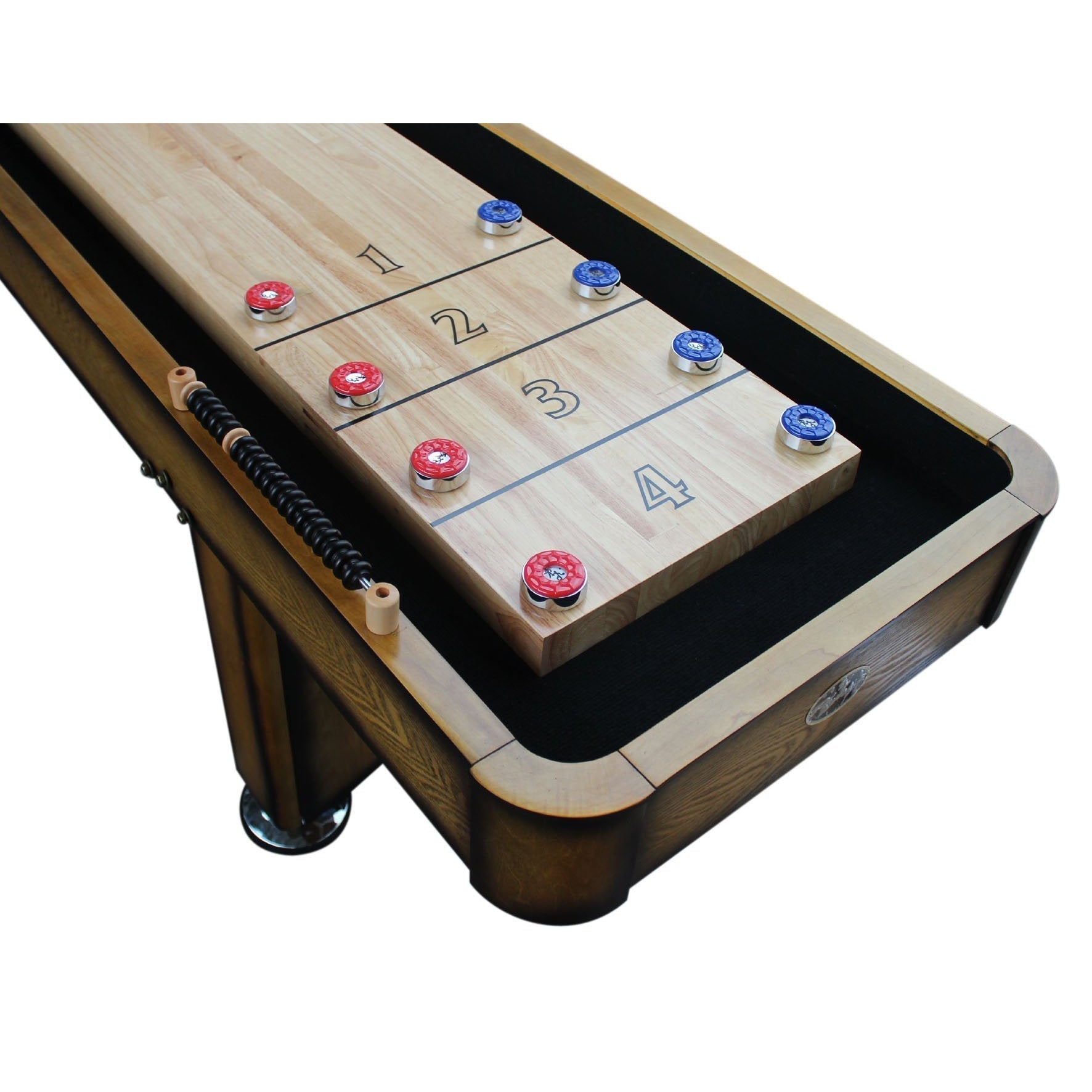 Playcraft Georgetown Shuffleboard Table-Shuffleboard Tables-Playcraft-12' Length-Cherry-Game Room Shop