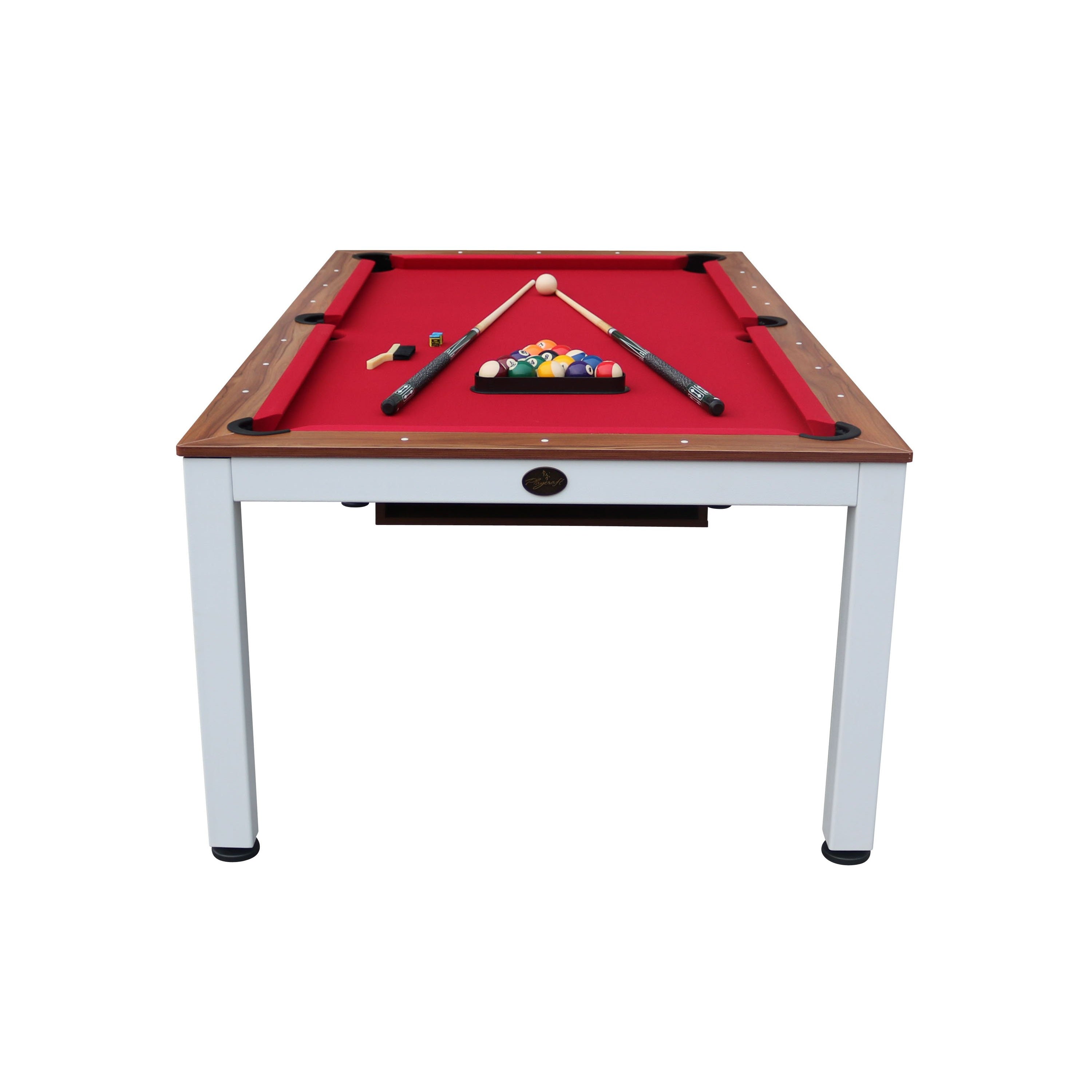 Playcraft Glacier 7' Pool Table with Dining Top-Billiard Tables-Playcraft-No Thank You-Game Room Shop