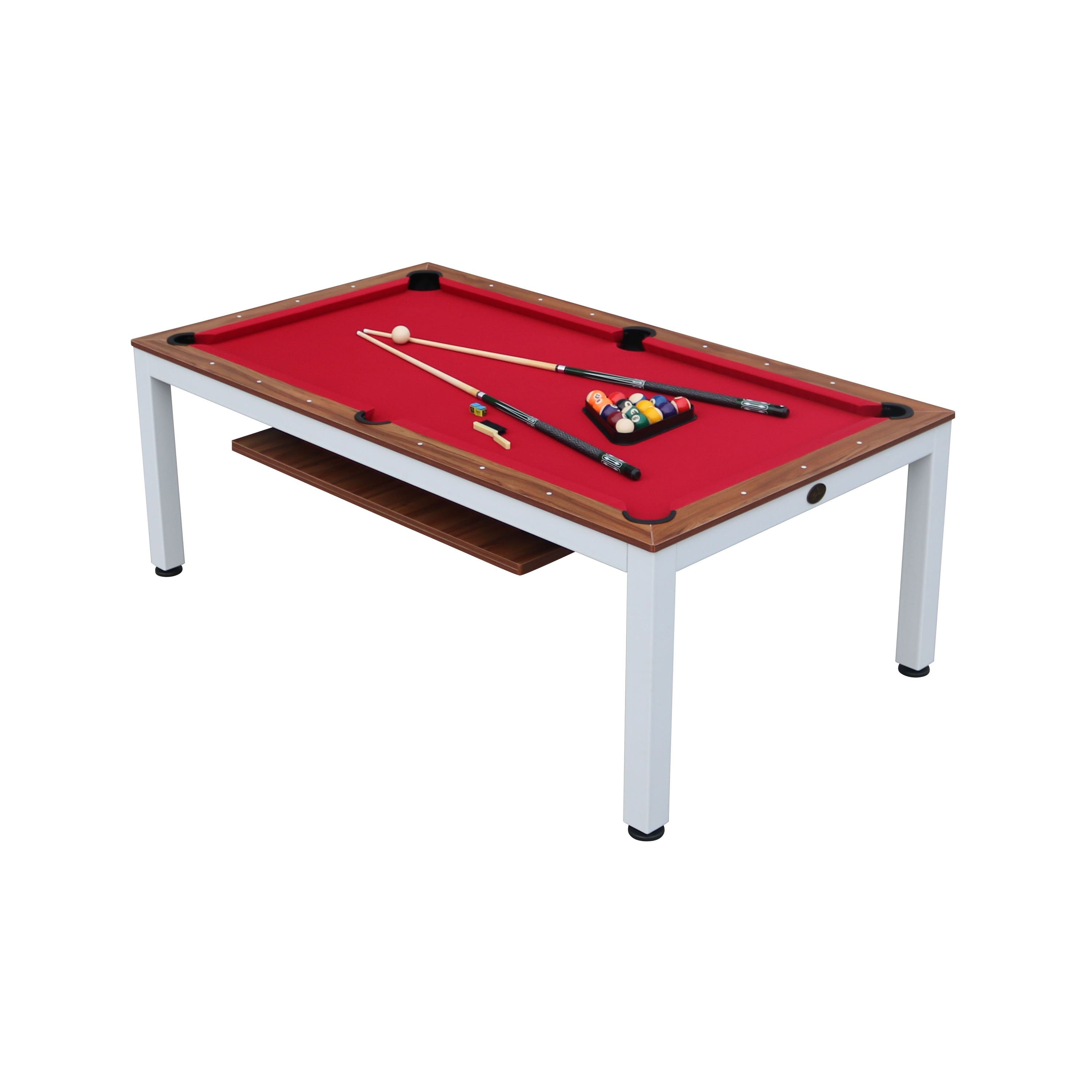 Playcraft Glacier 7' Pool Table with Dining Top-Billiard Tables-Playcraft-No Thank You-Game Room Shop