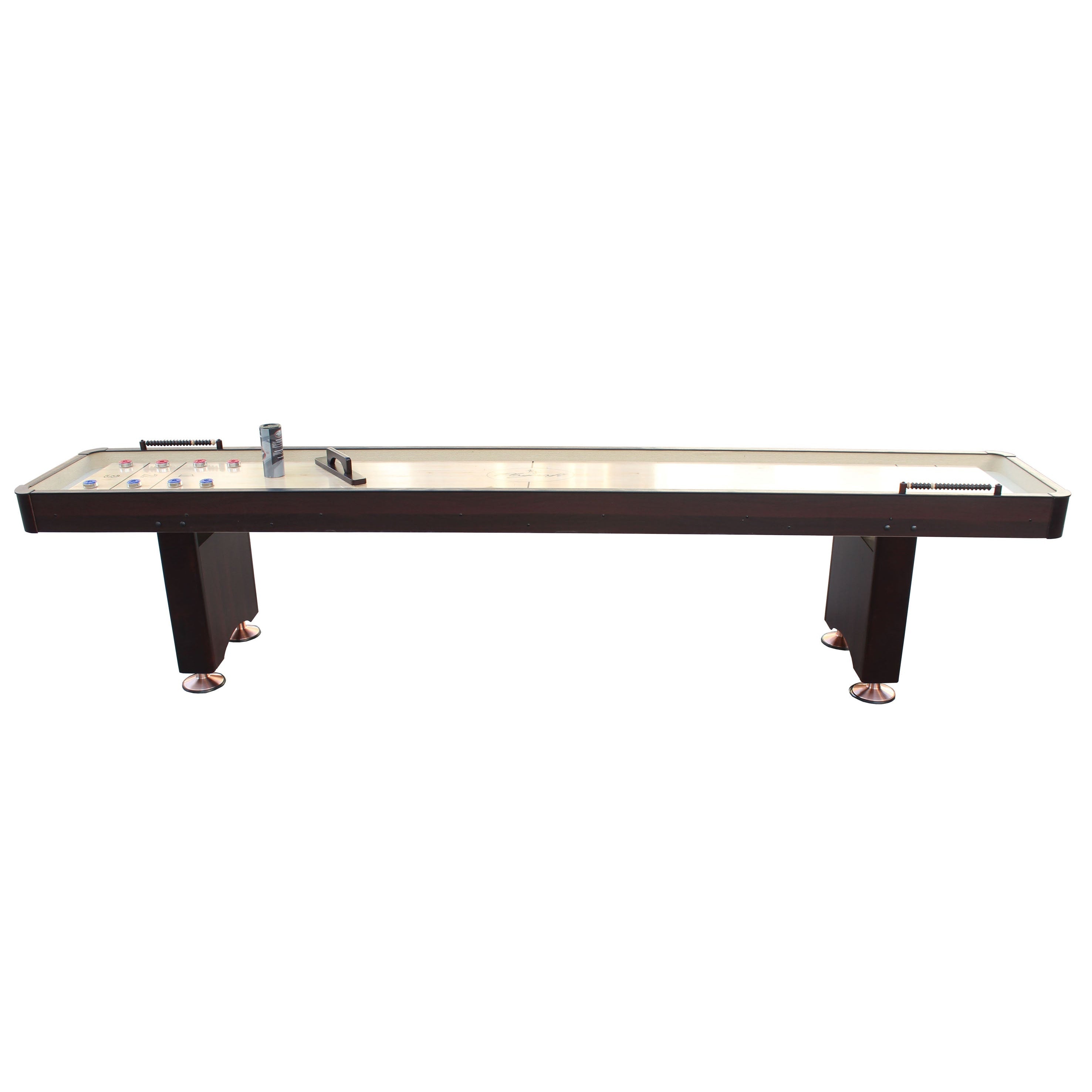 Playcraft Woodbridge Shuffleboard Table-Shuffleboard Tables-Playcraft-9' Length-Espresso-Game Room Shop