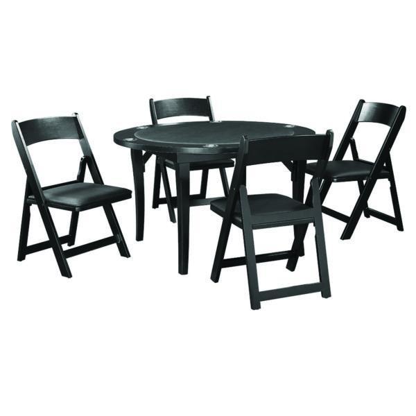 Plastic table and sale chairs at game store