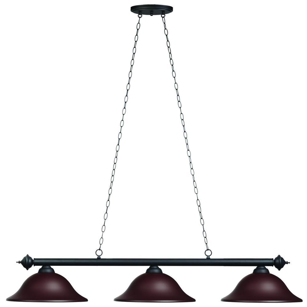 RAM Game Room 60" Marseilles Lamp Burgandy - Game Room Shop