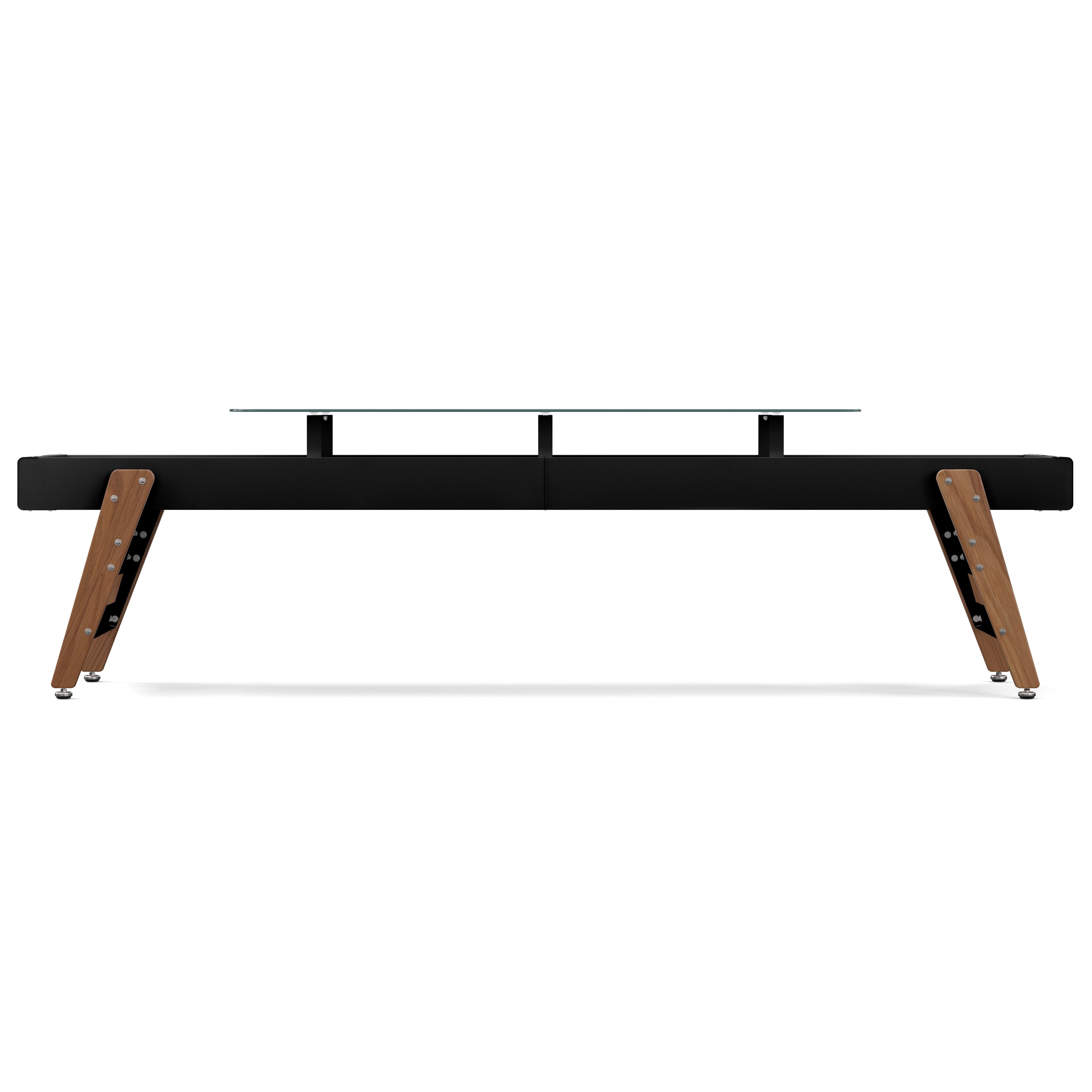 RS Barcelona Track Dining Shuffleboard Table-Foosball Table-RS Barcelona-9ft Length-Black-Game Room Shop