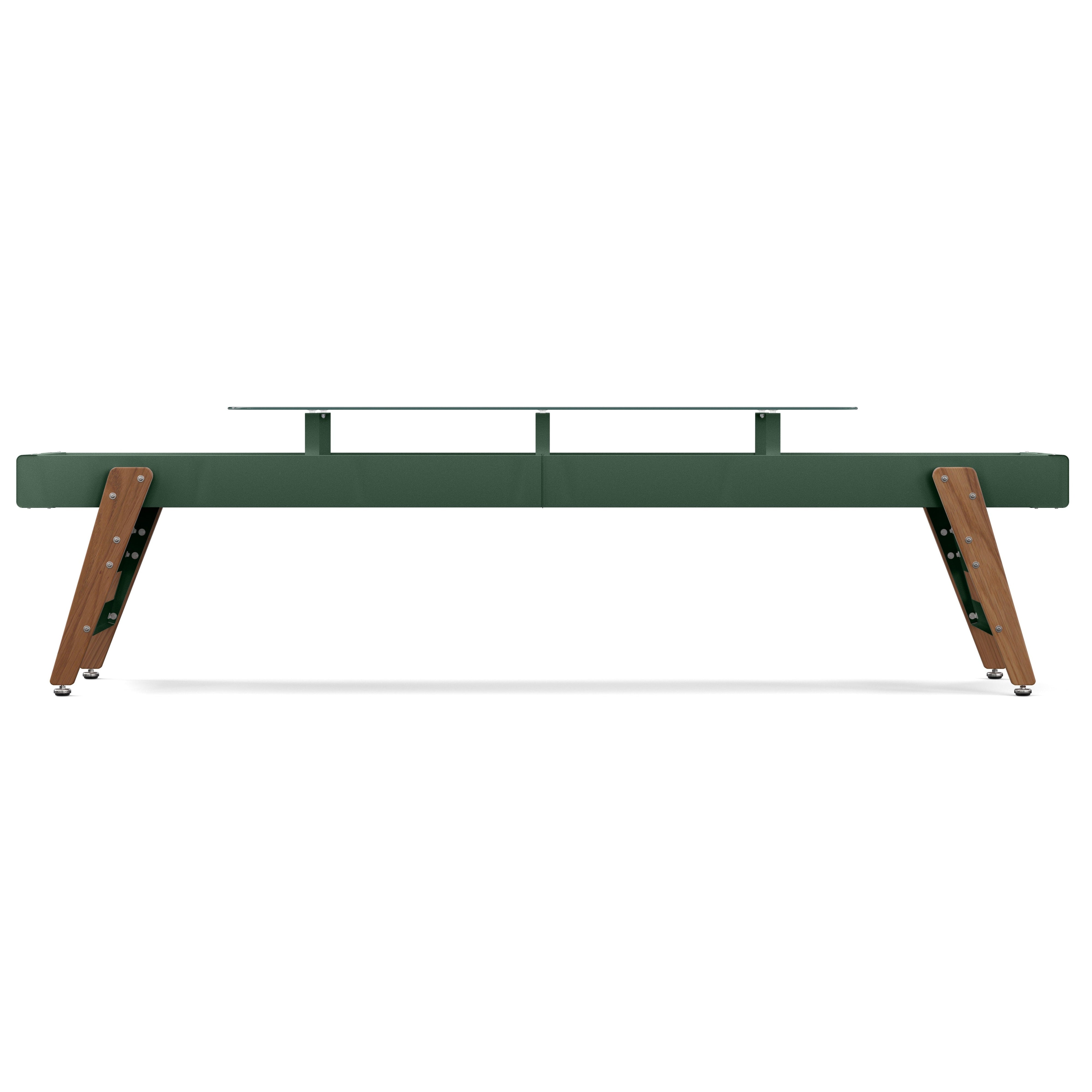 RS Barcelona Track Dining Shuffleboard Table-Foosball Table-RS Barcelona-9ft Length-Green-Game Room Shop