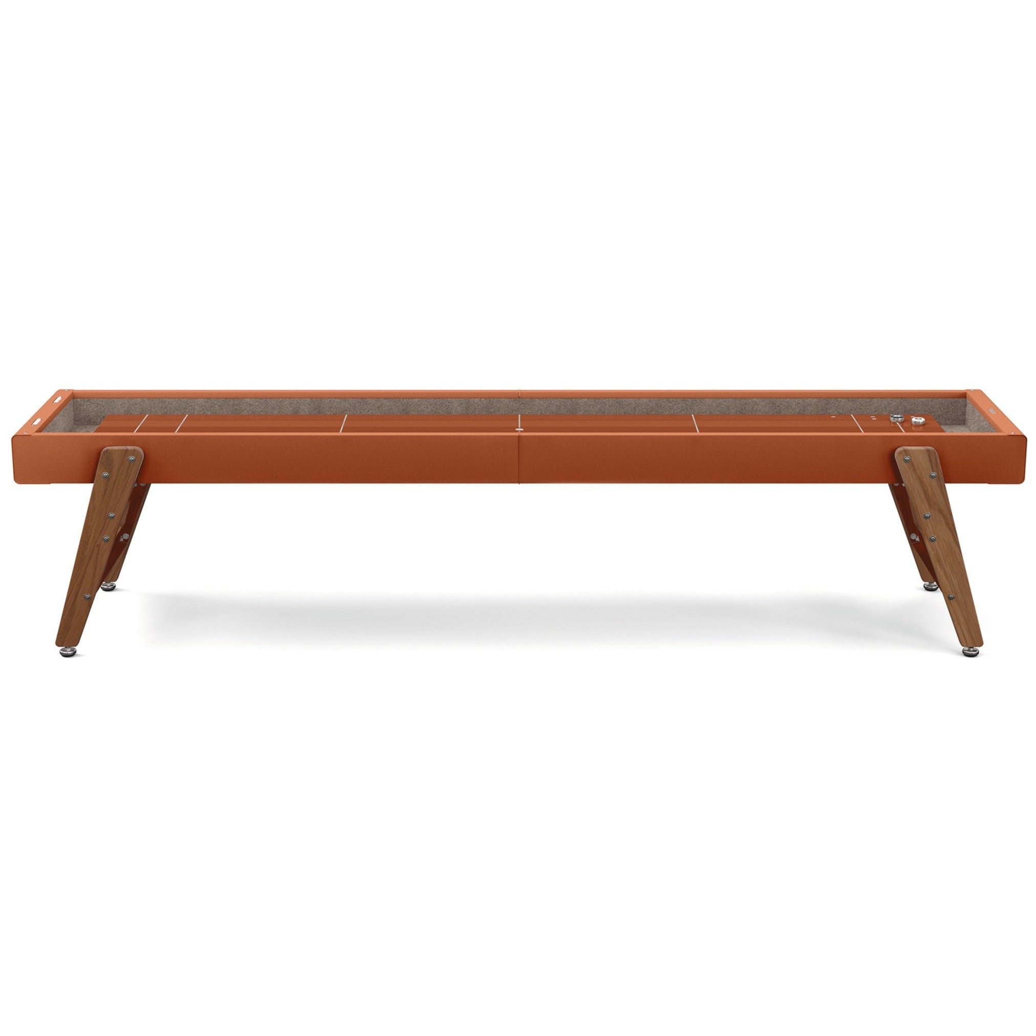 RS Barcelona Track Shuffleboard Table-Foosball Table-RS Barcelona-Terracotta-9ft Length-Game Room Shop