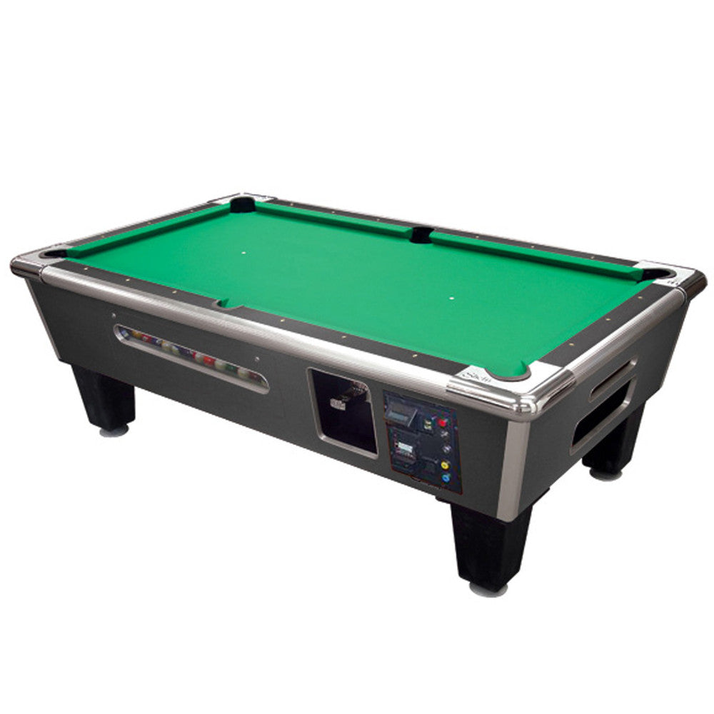 Shelti Bayside Pool Table - Coin Operated-Pool Table-Shelti-88" Length-Charcoal Matrix-Game Room Shop