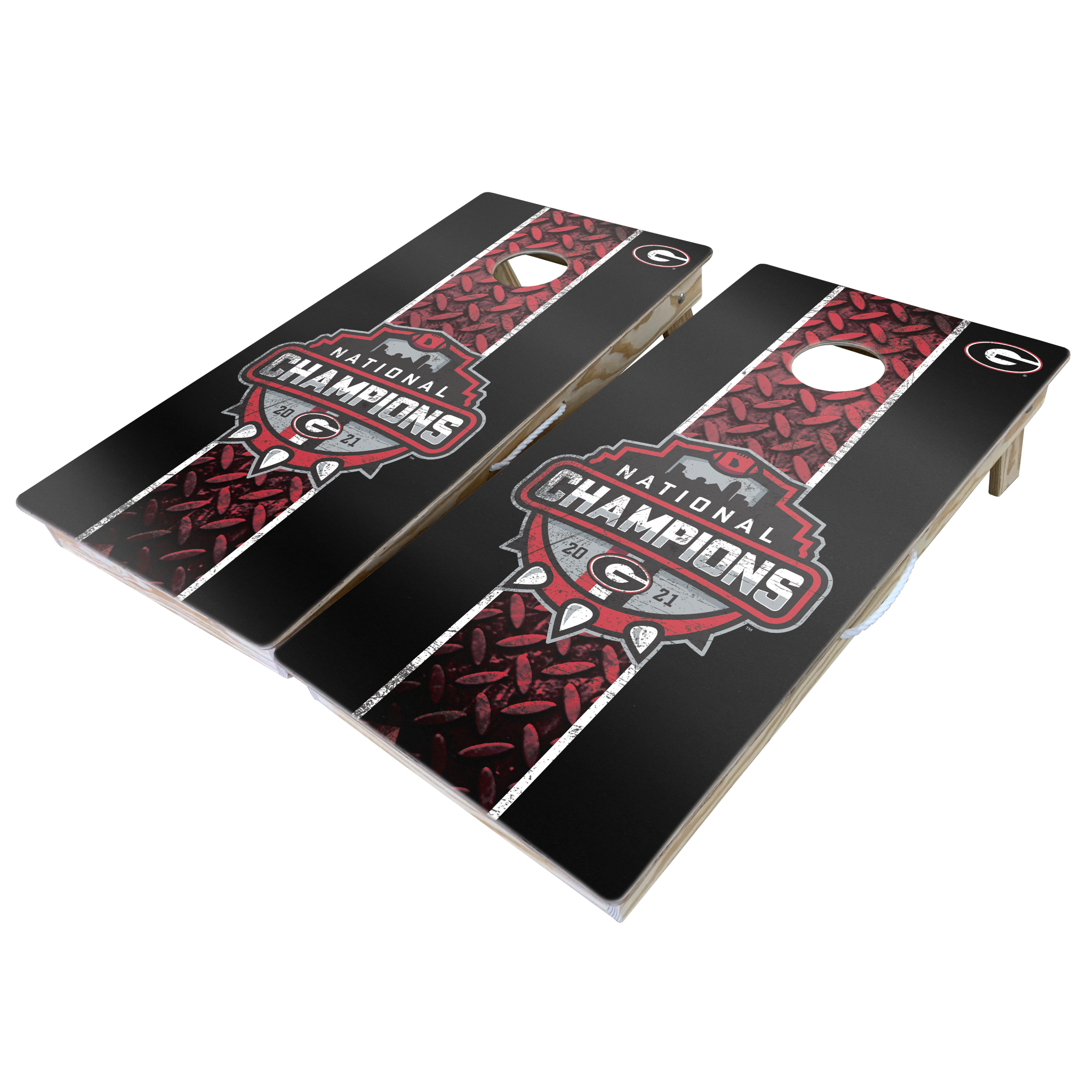 University of Georgia National Championship Cornhole Boards-Cornhole-WGC-Standard Series-Style 1-Game Room Shop