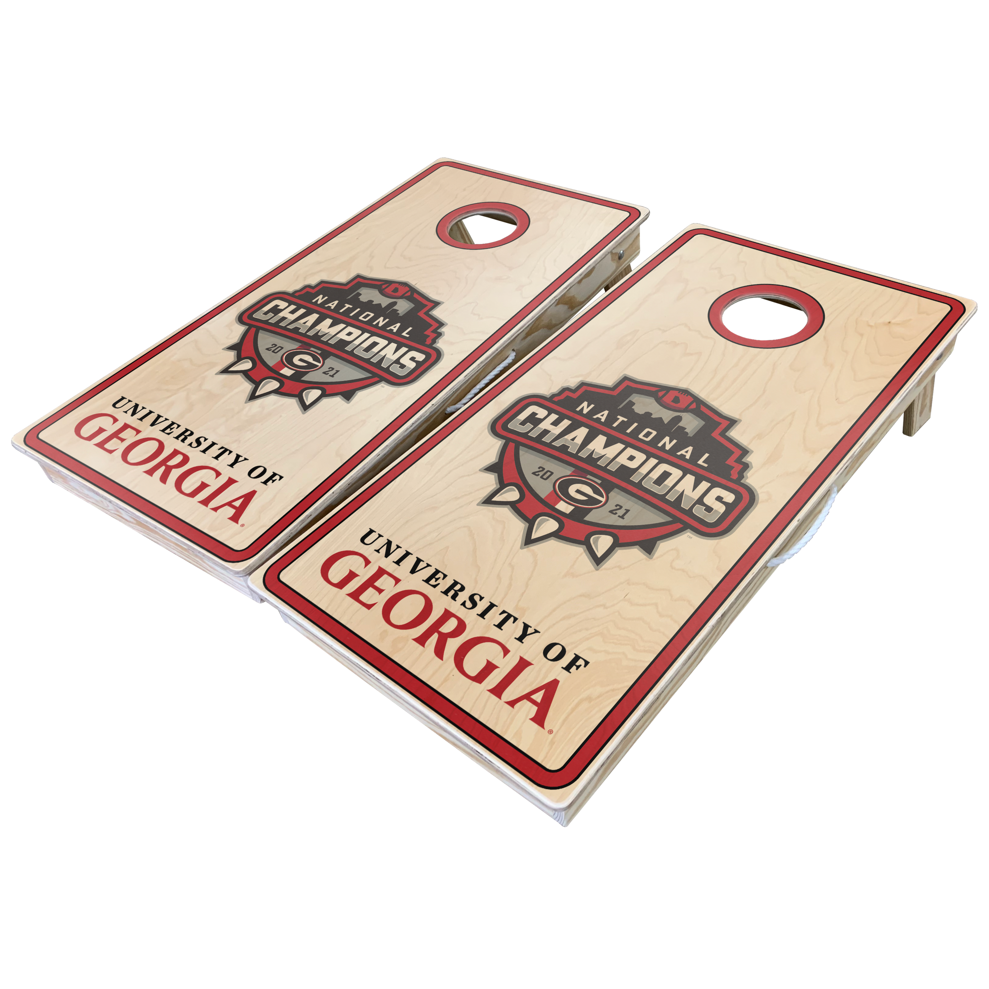 University of Georgia National Championship Cornhole Boards-Cornhole-WGC-Standard Series-Style 2-Game Room Shop