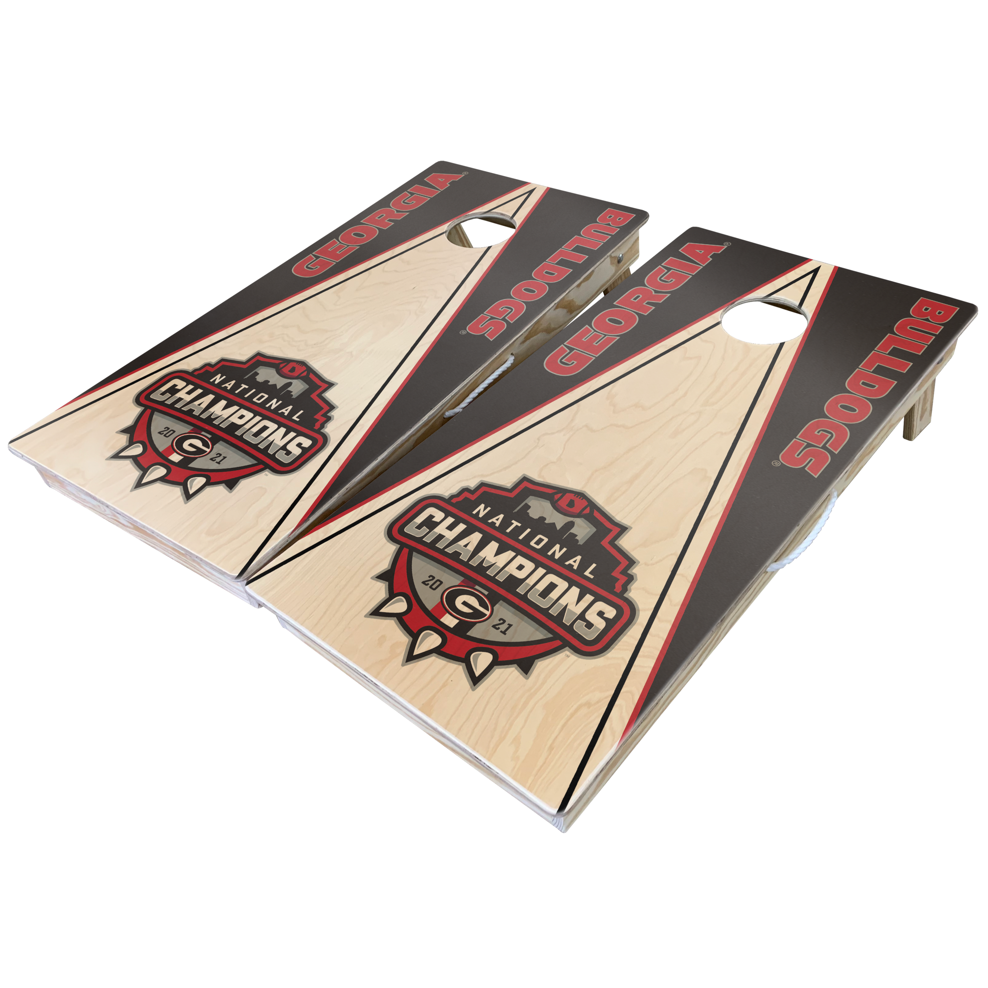 University of Georgia National Championship Cornhole Boards-Cornhole-WGC-Standard Series-Style 3-Game Room Shop