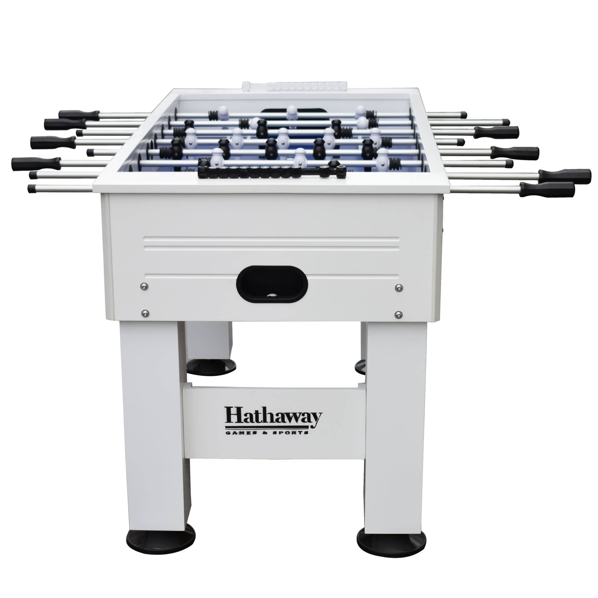 Highlander 55-in Outdoor Foosball Table with Waterproof Surface-Foosball-Hathaway Games-Game Room Shop