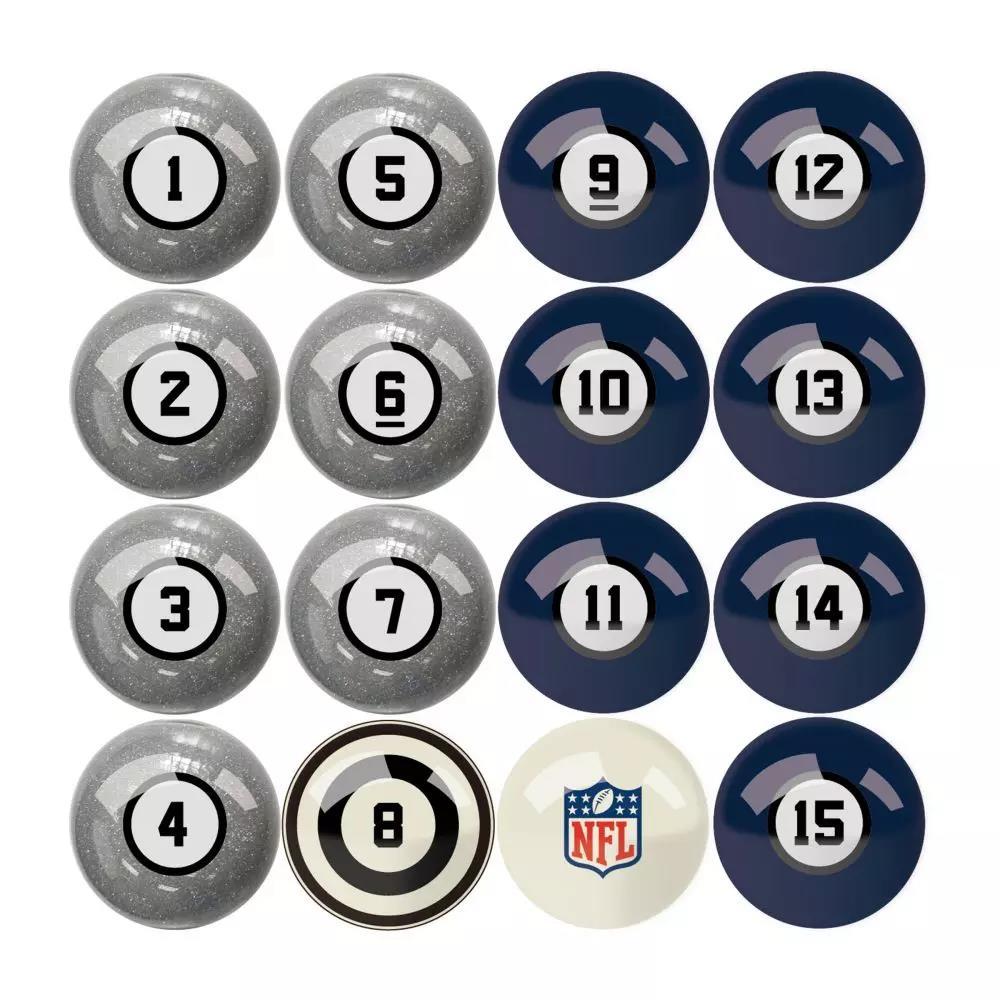 New England Patriots Billiard Balls with Numbers For Sale | Billiards N More