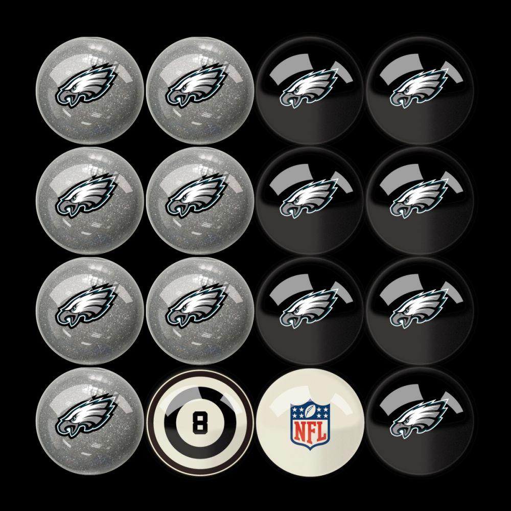 Philadelphia Eagles Billiard Ball Set