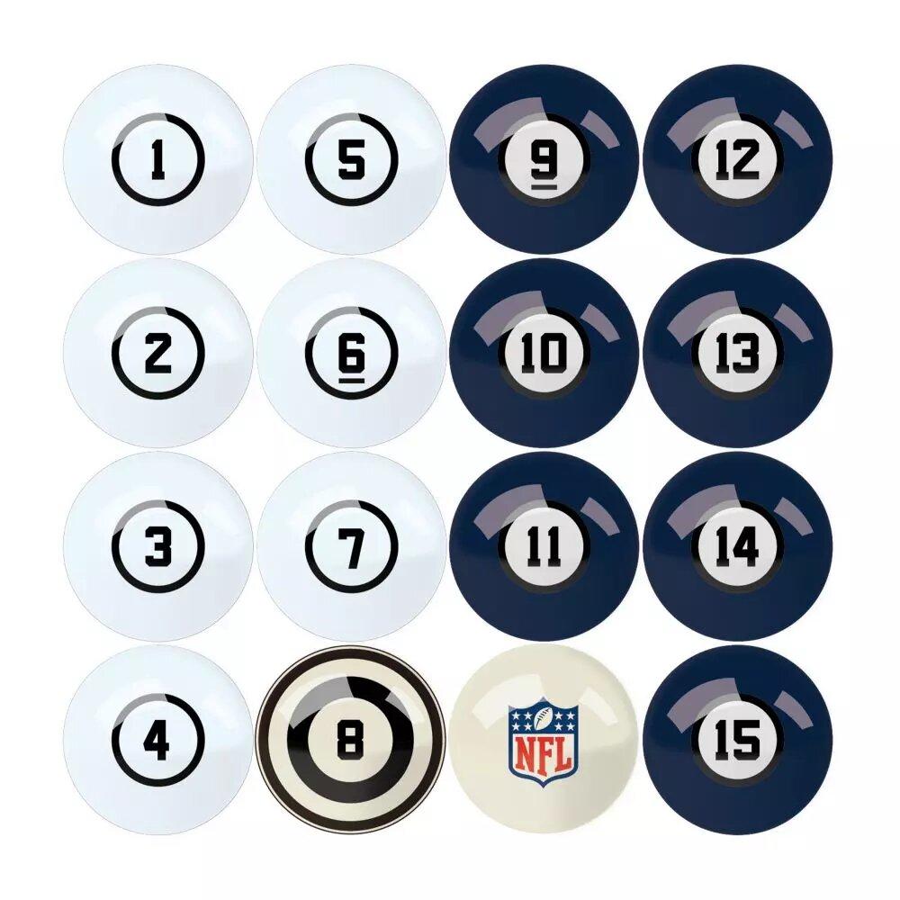 Imperial Seattle Seahawks Billiard Balls with Numbers – Game Room Shop