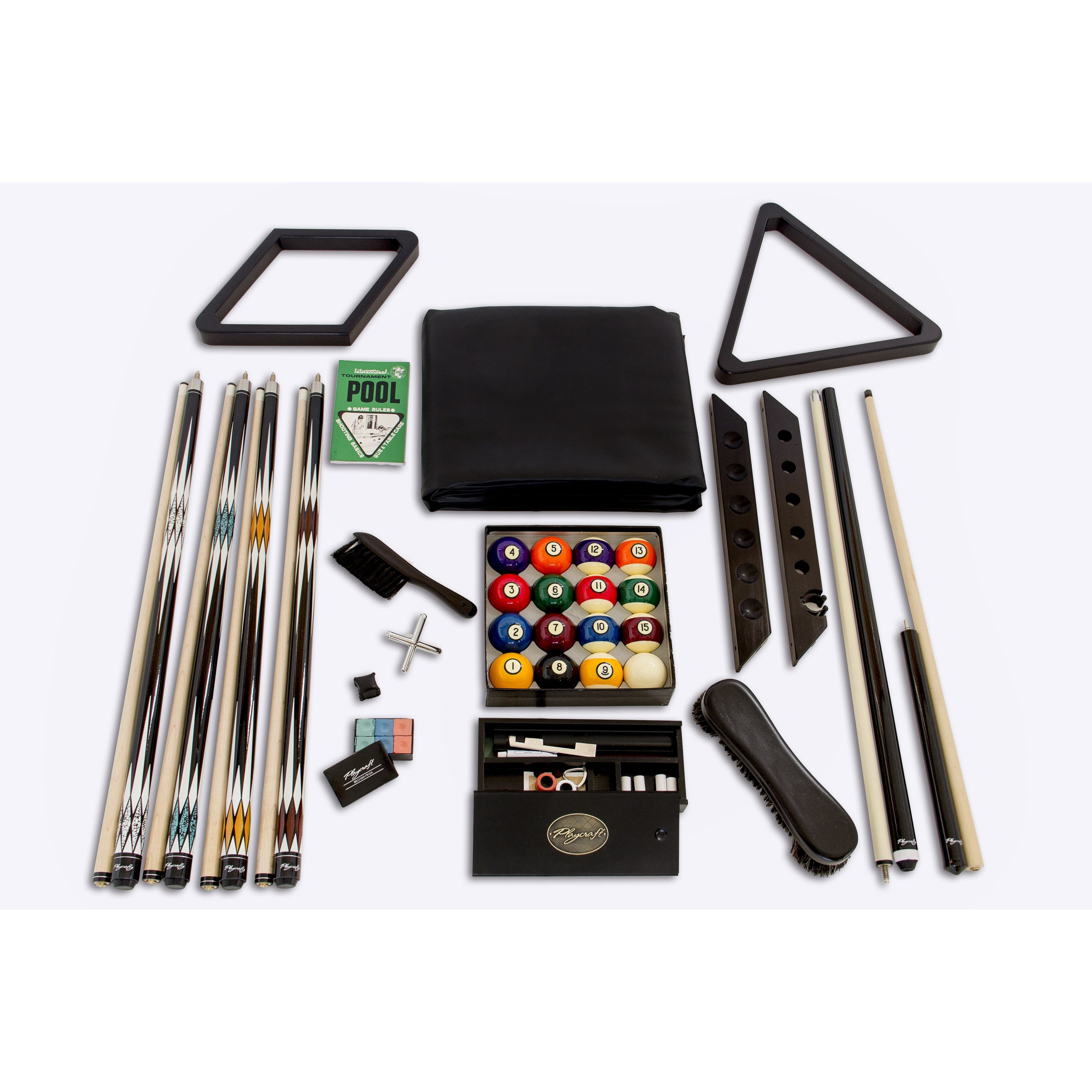 Playcraft Premium Billiard Playing Equipment Set-Accessories-Playcraft-Game Room Shop