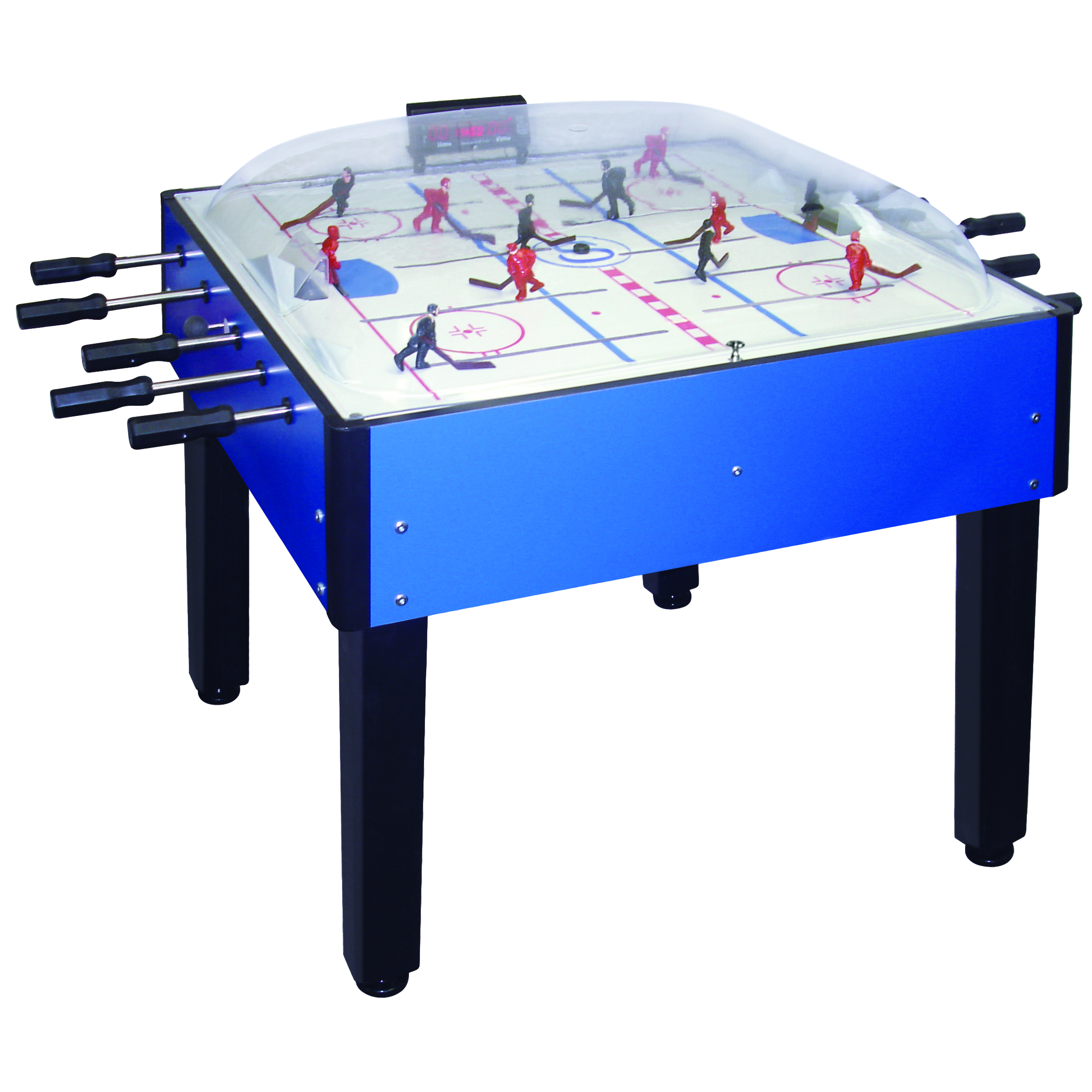 Shelti Breakout Blue Dome Hockey Table-Dome Hockey Table-Shelti-Blue-Game Room Shop