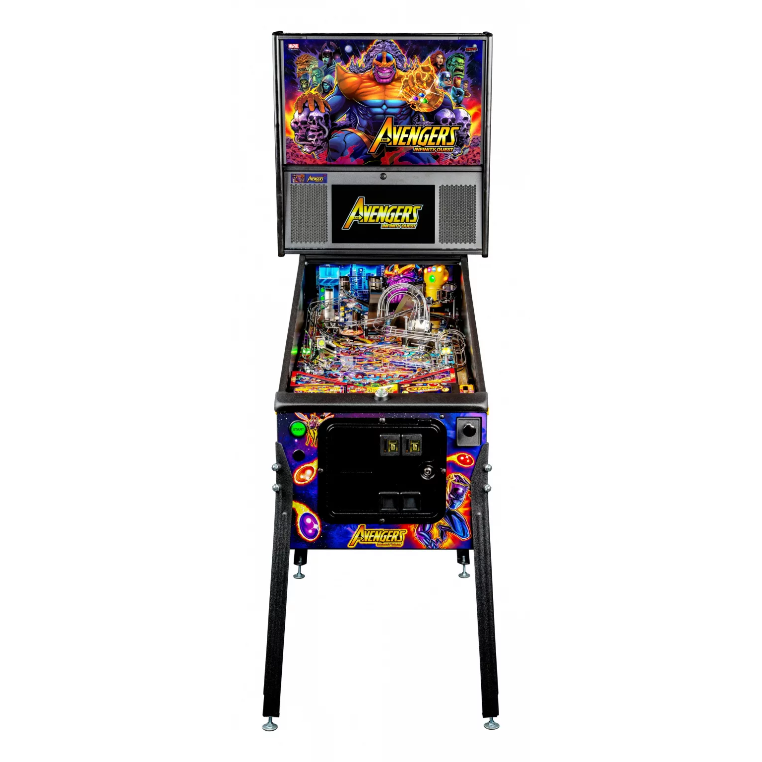 Stern AVENGERS: Infinity Quest Premium Pinball Machine-Pinball Machines-Stern-Game Room Shop