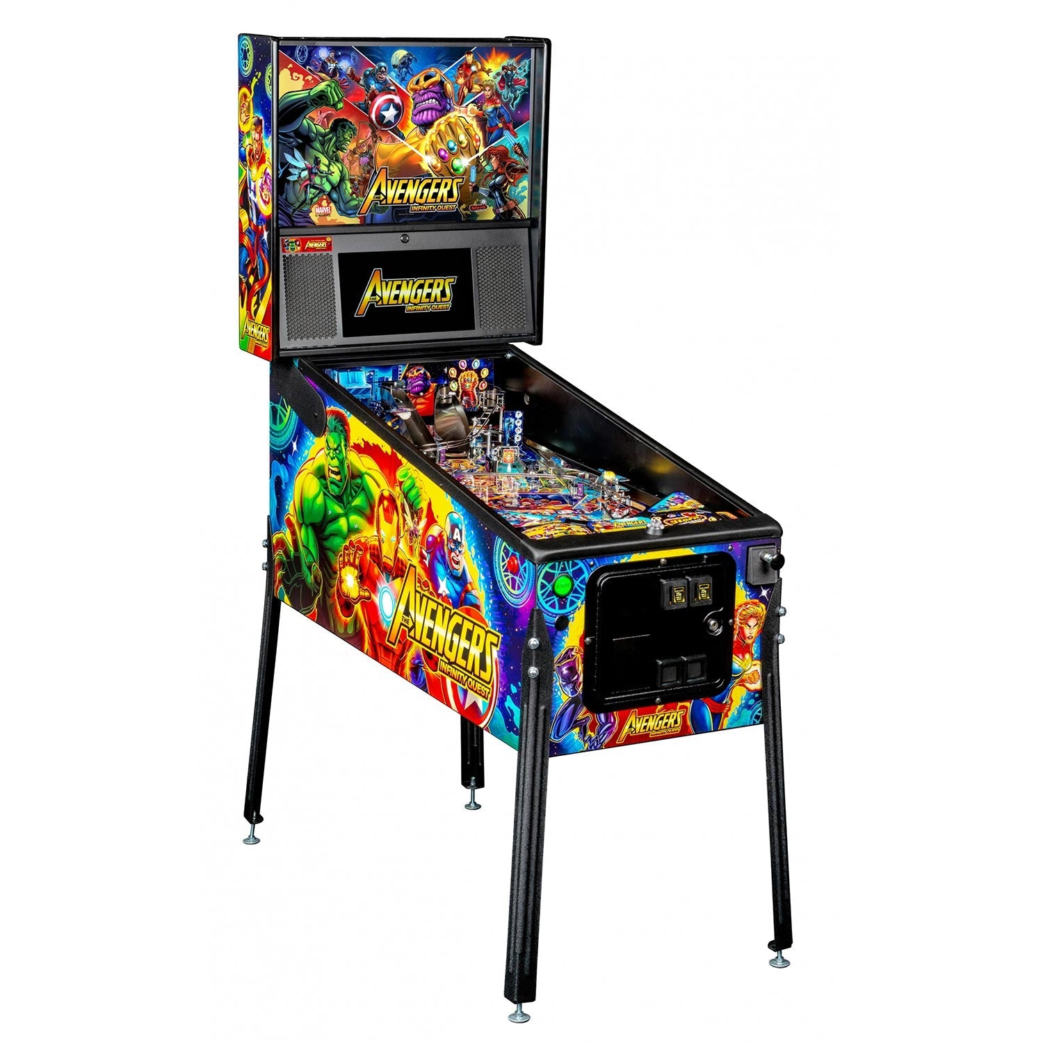 Stern AVENGERS: Infinity Quest Pro Pinball Machine