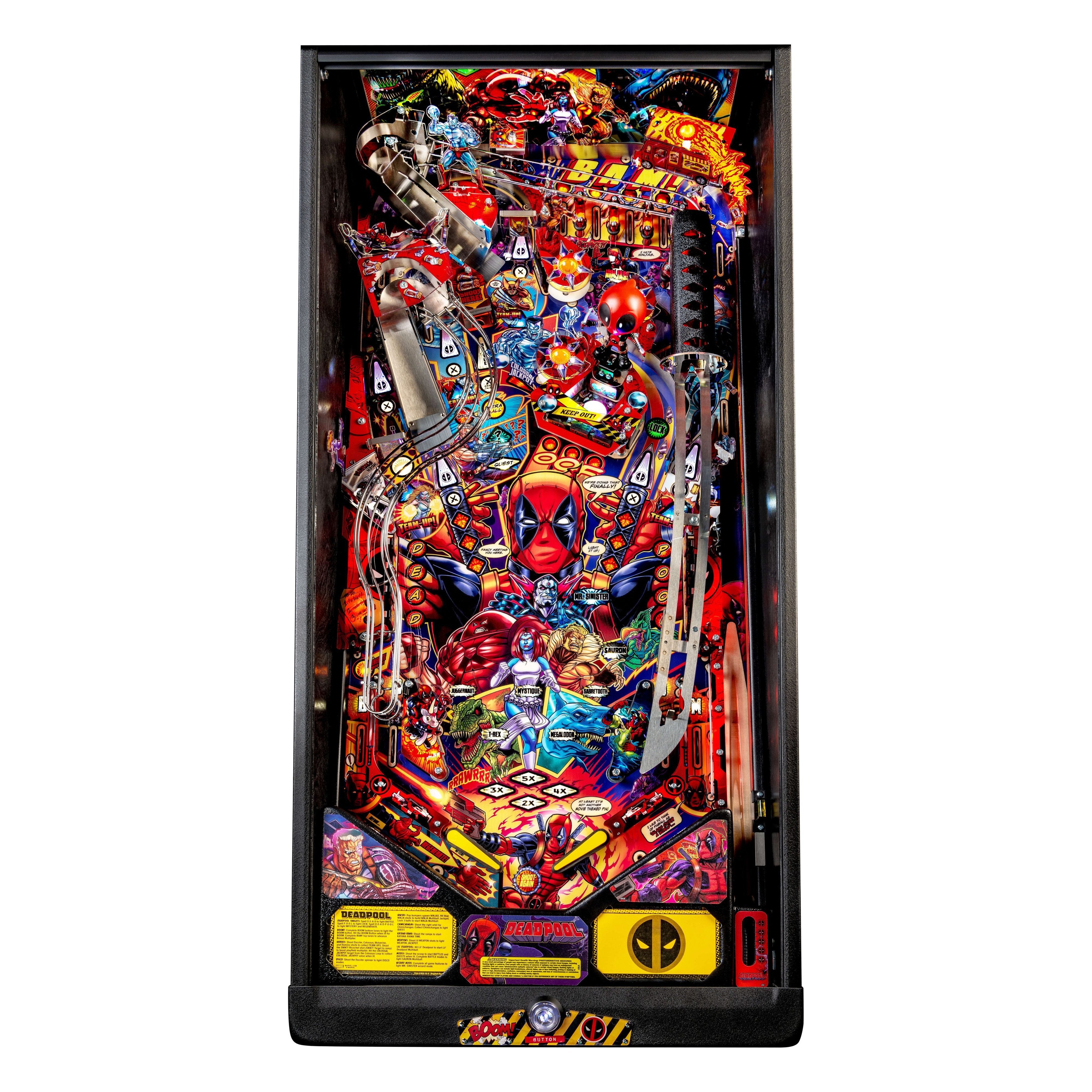 Stern Deadpool Pro Pinball Machine-Pinball Machines-Stern-Game Room Shop