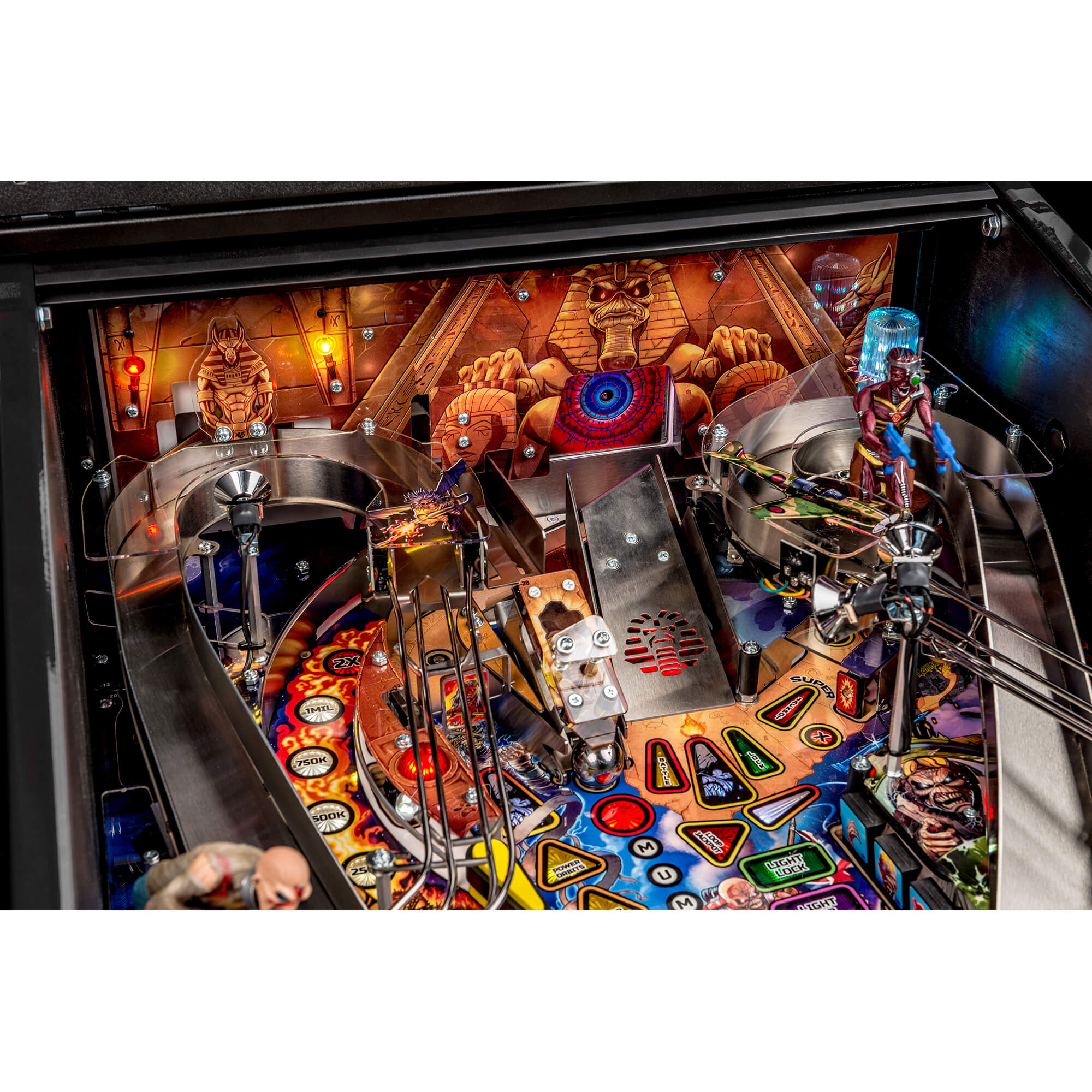 Buy Iron Maiden Premium Pinball Machine Online - Premium Pinballs LLC