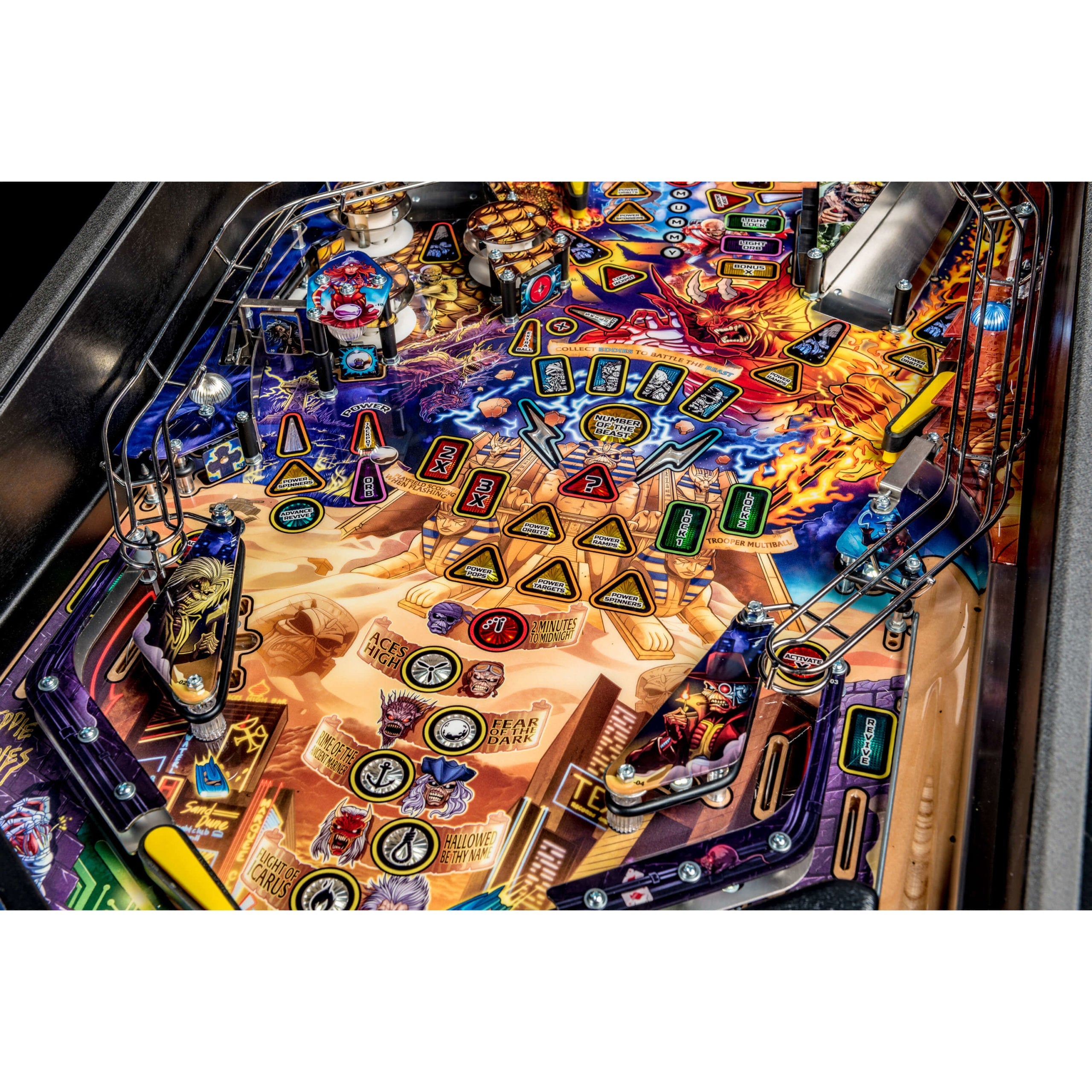 Stern Iron Maiden Pro Pinball Machine-Pinball Machines-Stern-Game Room Shop