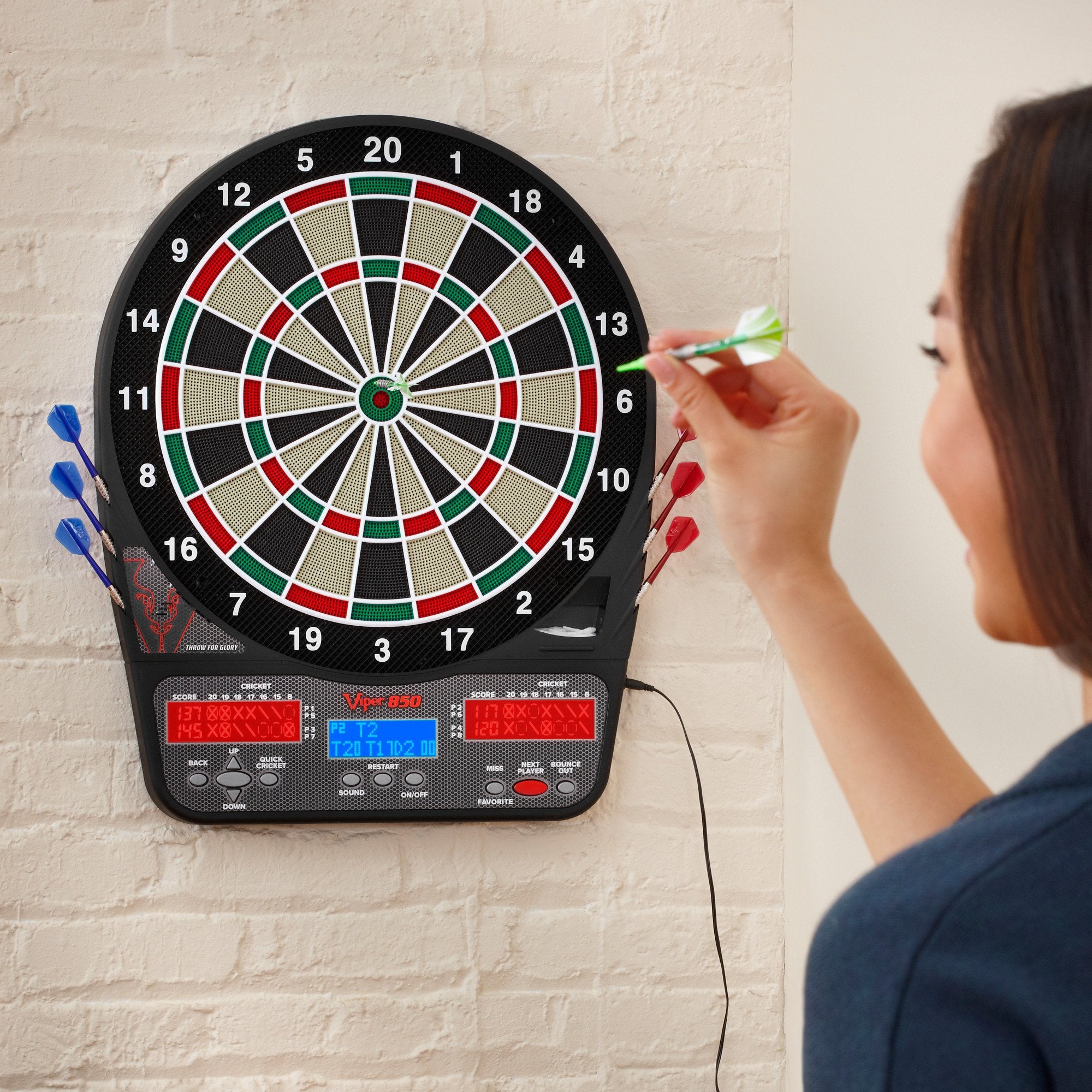 Viper 850 Electronic Dartboard with 450 scoring options - Game Room Shop