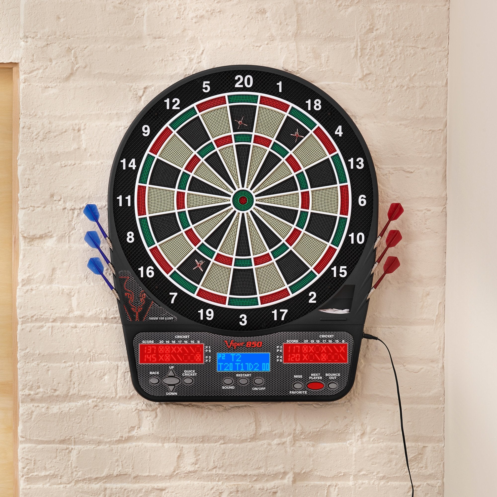 Viper 850 Electronic Dartboard with 450 scoring options - Game Room Shop